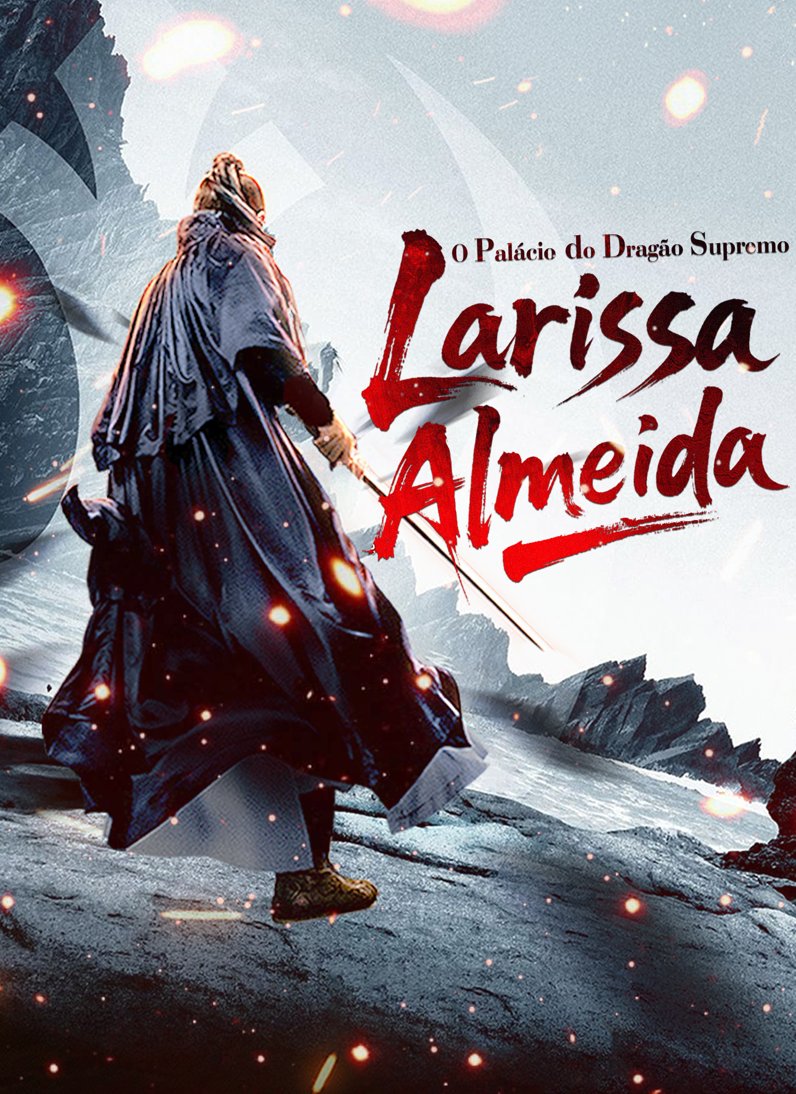Poster O Palácio do Dragão Supremo Larissa Almeida