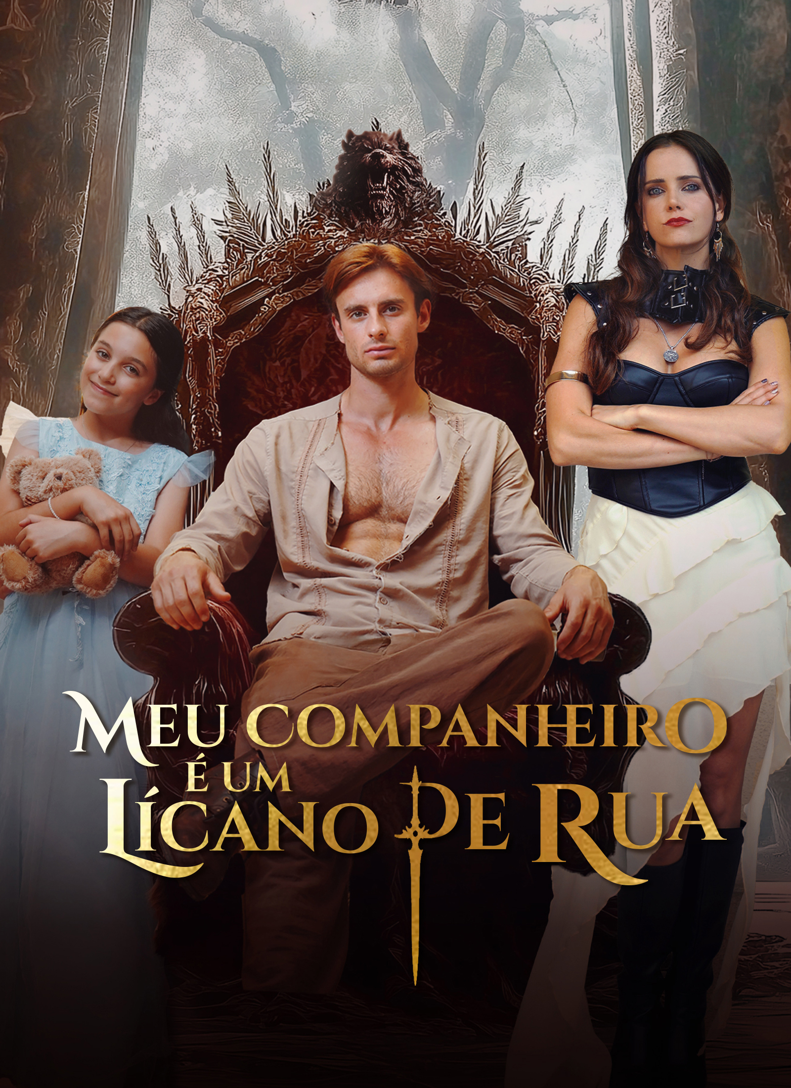 Poster Meu Companheiro é um Lícano de Rua