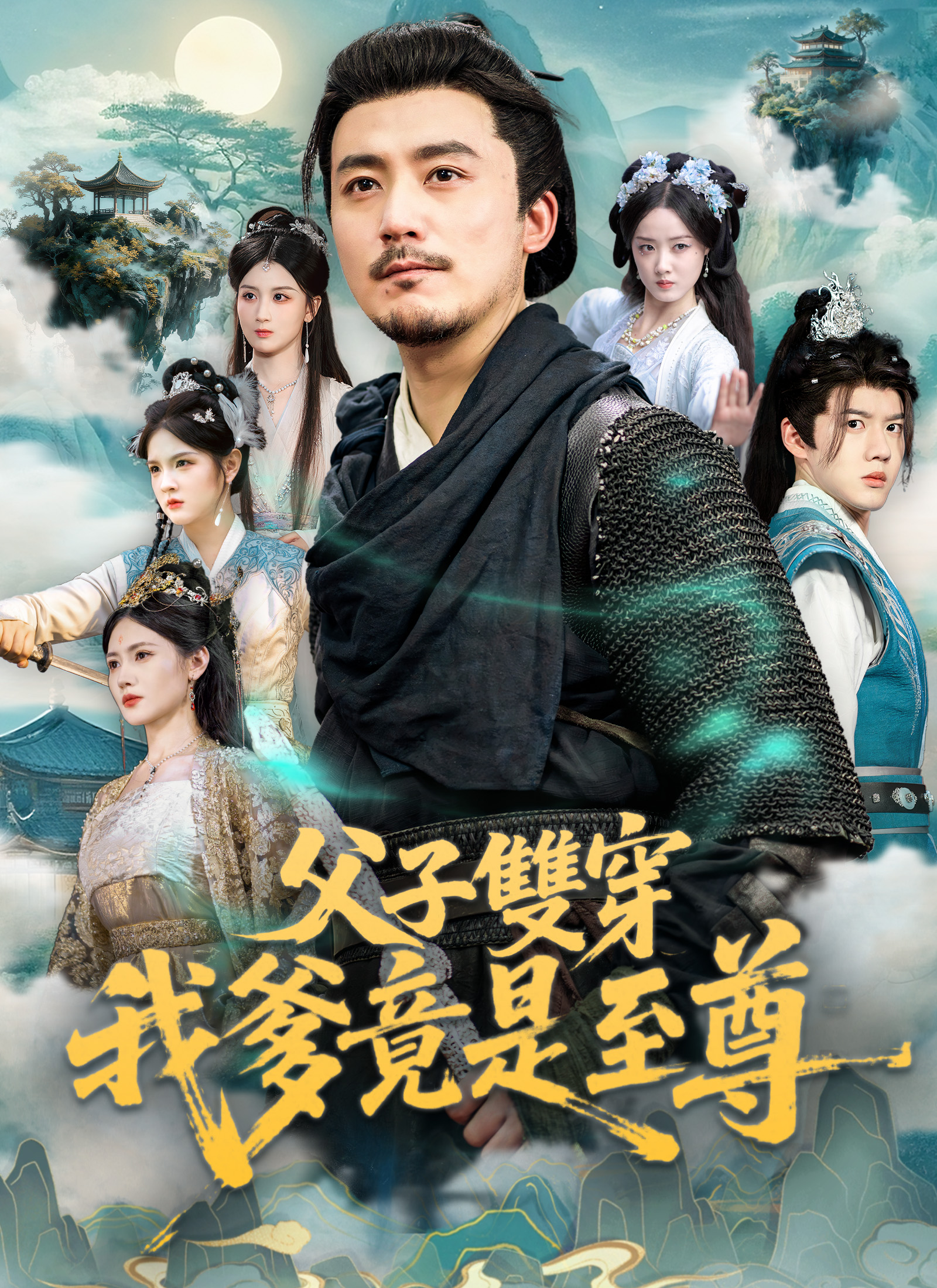 Poster 父子雙穿，我爹竟是至尊