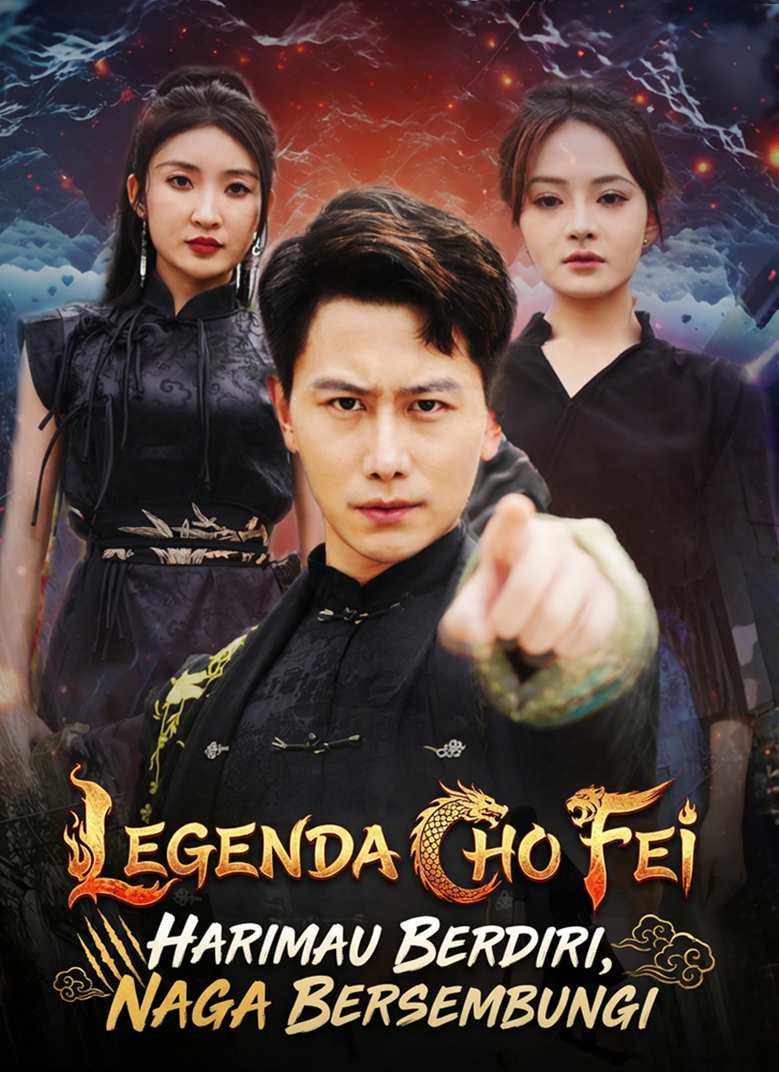 Poster Legenda Cho Fei: Harimau Berdiri, Naga bersembungi