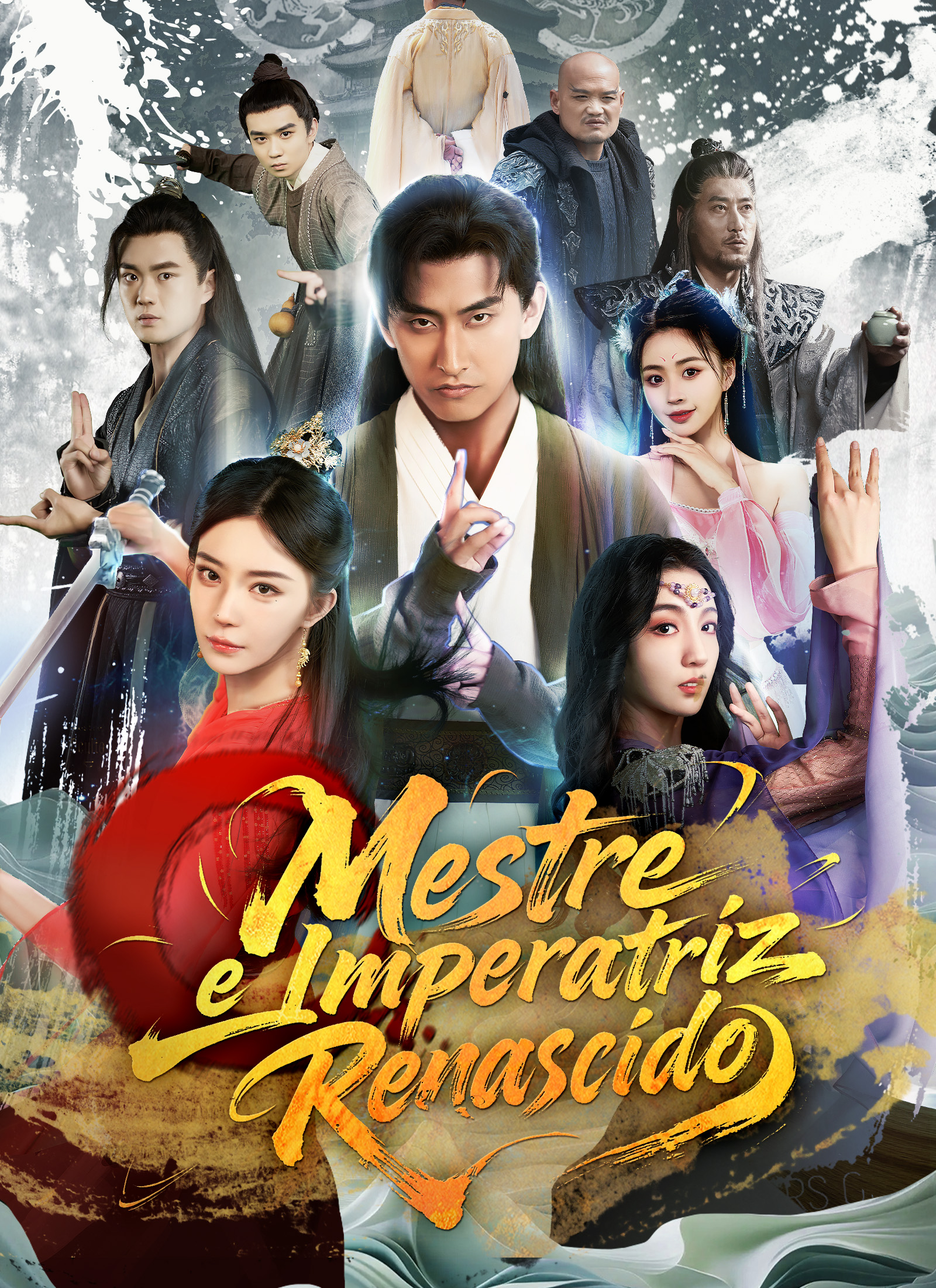 Poster Mestre Oculto e Imperatriz Renascida