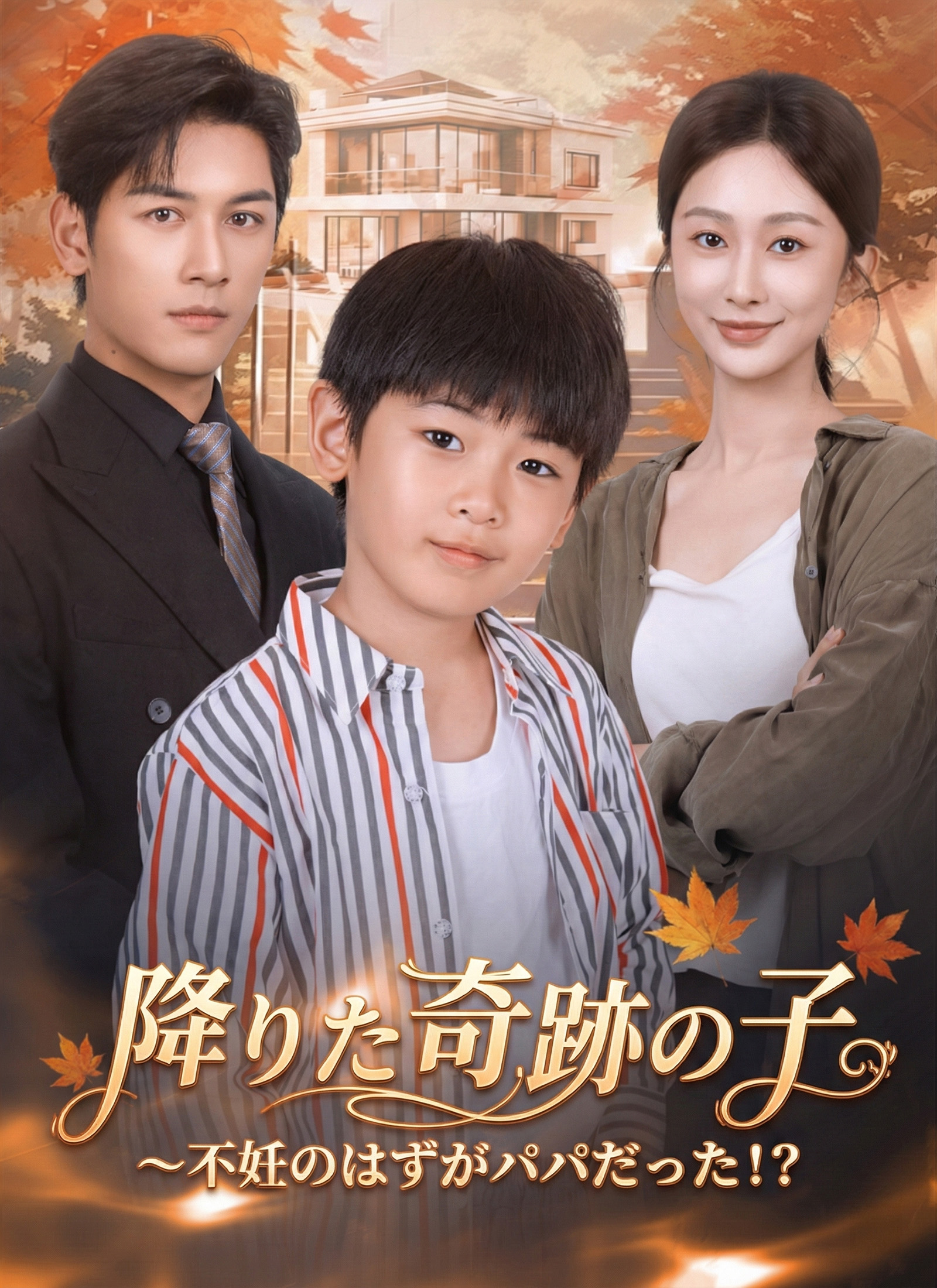 Poster 降りた奇跡の子~不妊のはずがパパだった!?