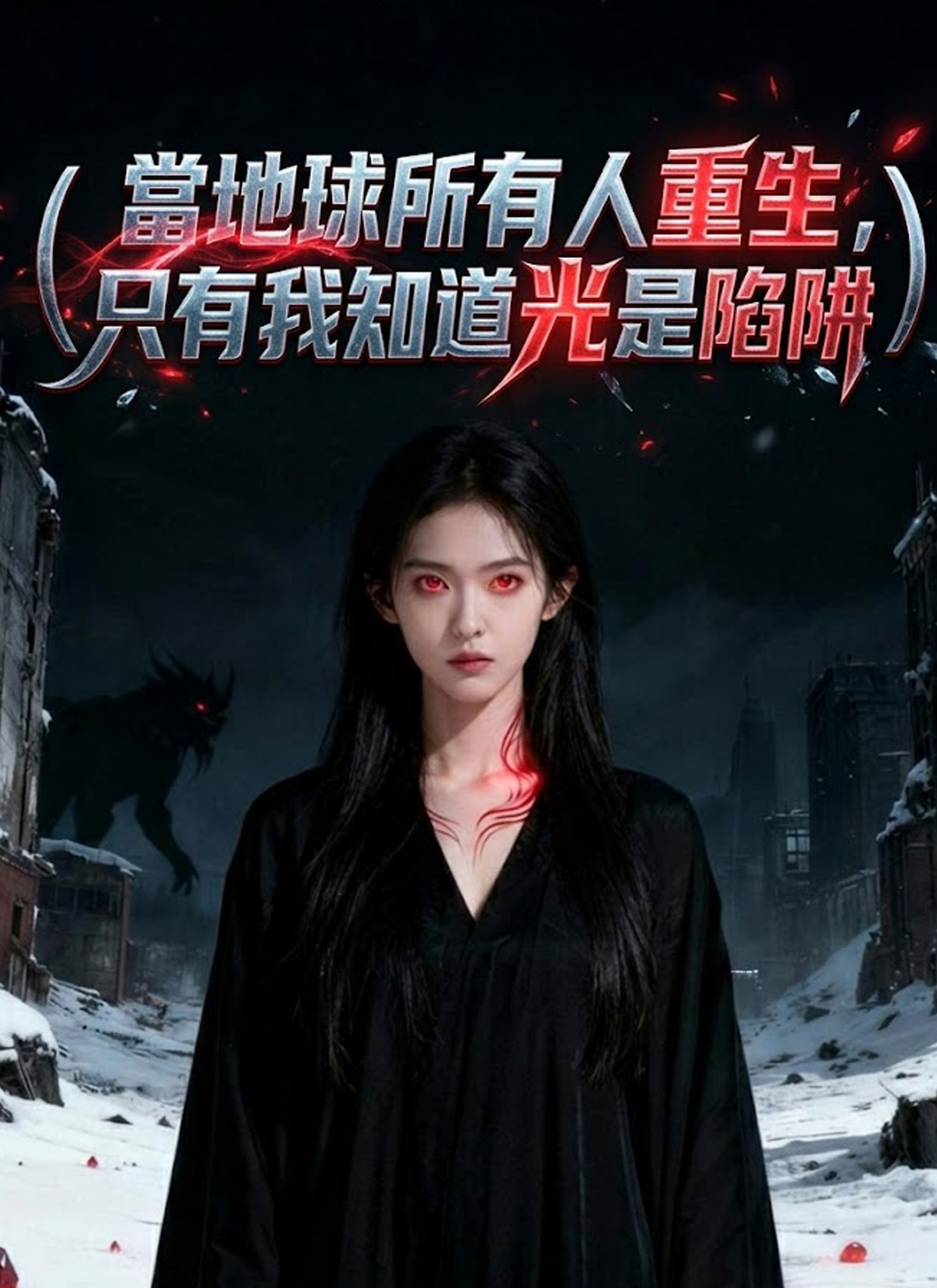 Poster 當地球所有人重生，只有我知道光是陷阱