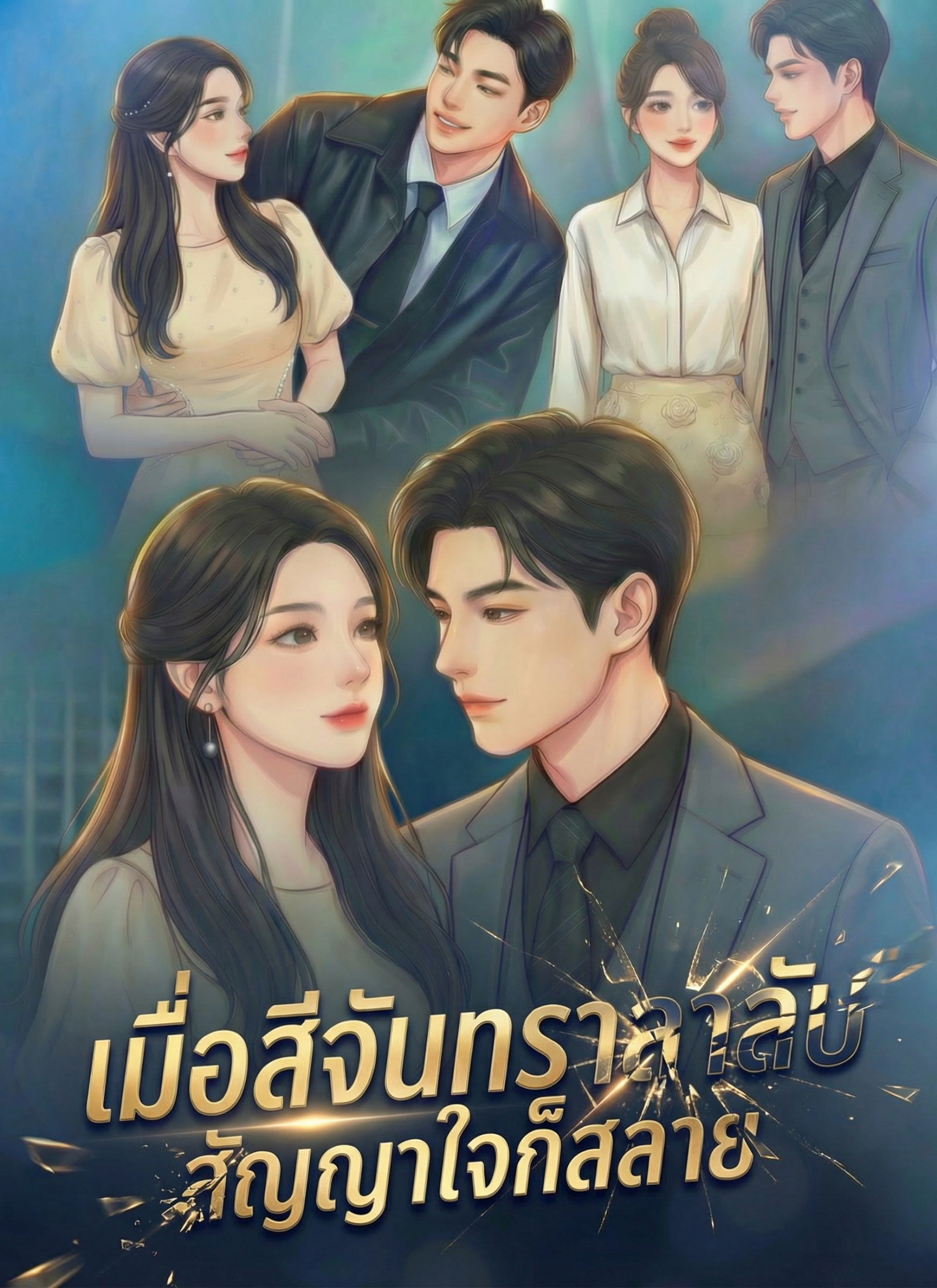 Poster เมื่อสีจันทราลาลับ สัญญาใจก็สลาย