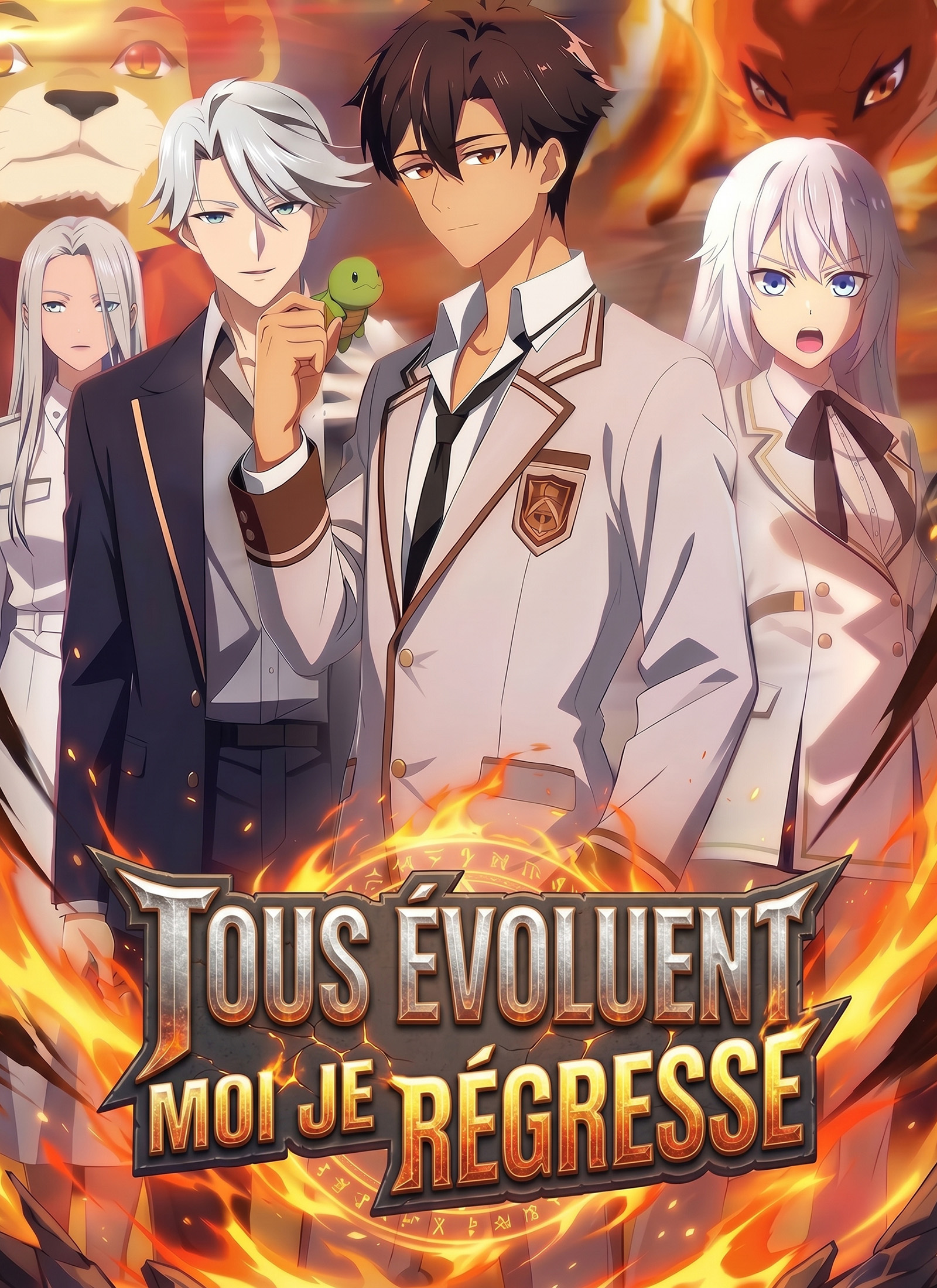 Poster [Doublé]Tous évoluent, moi je régresse