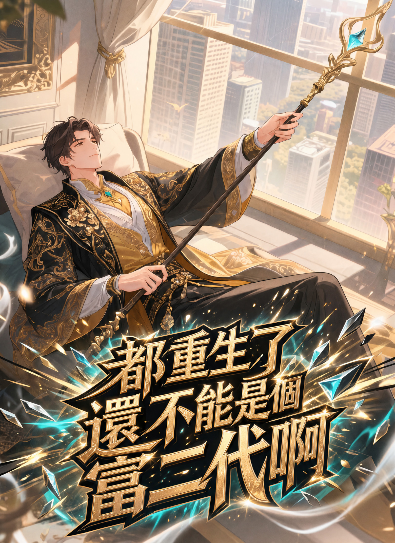 Poster 都重生了還不能是個富二代啊