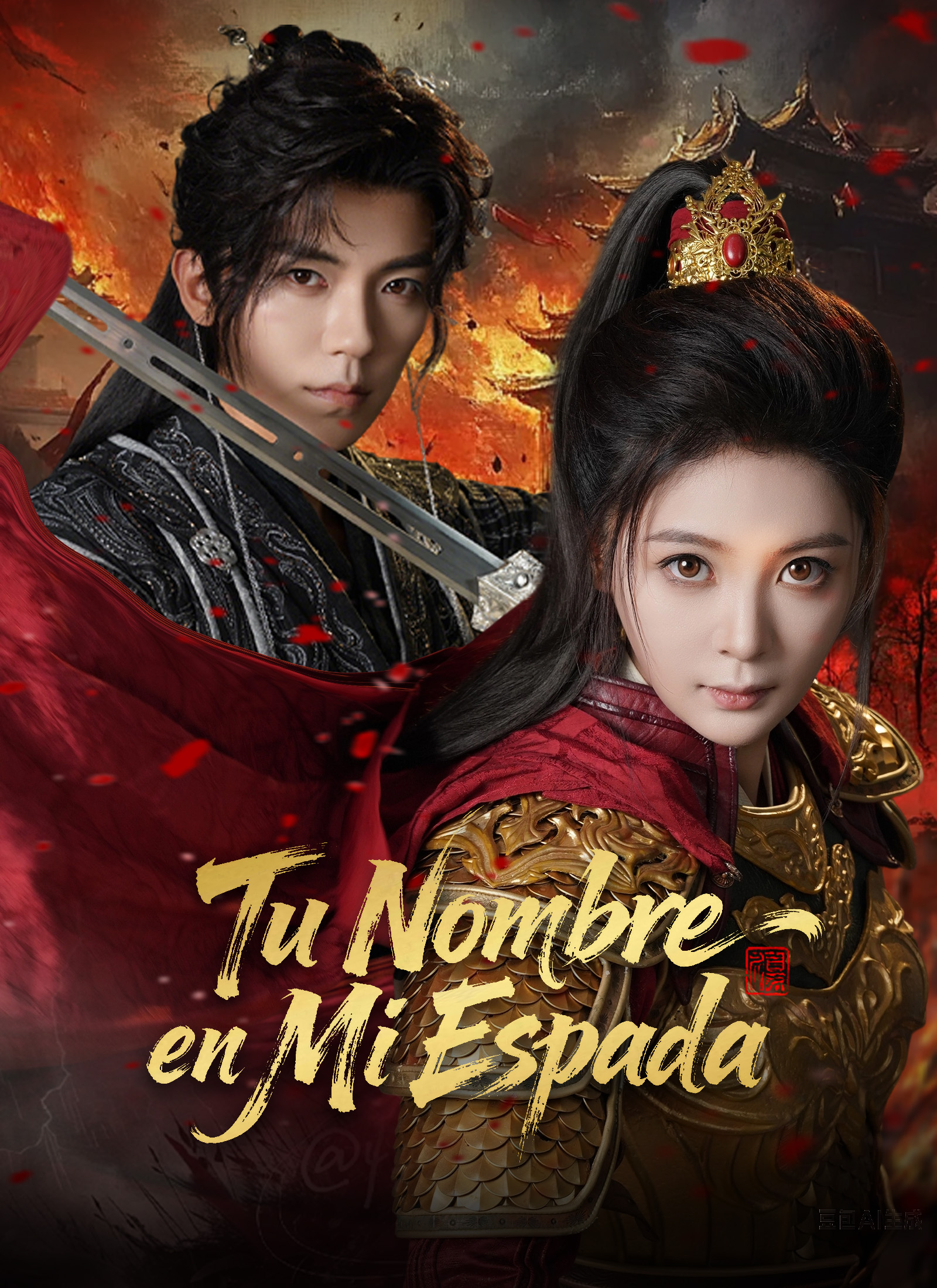 Poster [Doblado]Tu Nombre en Mi Espada