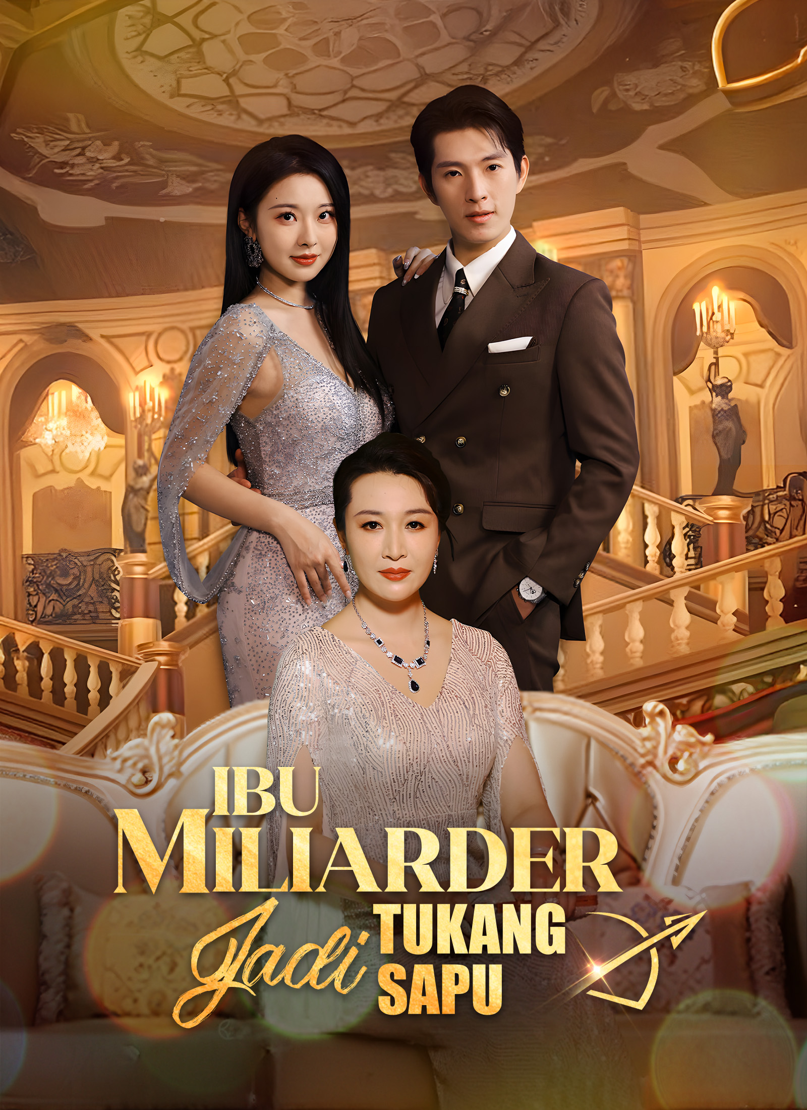 Poster [Dijuluki]Ibu Miliarder Jadi Tukang Sapu