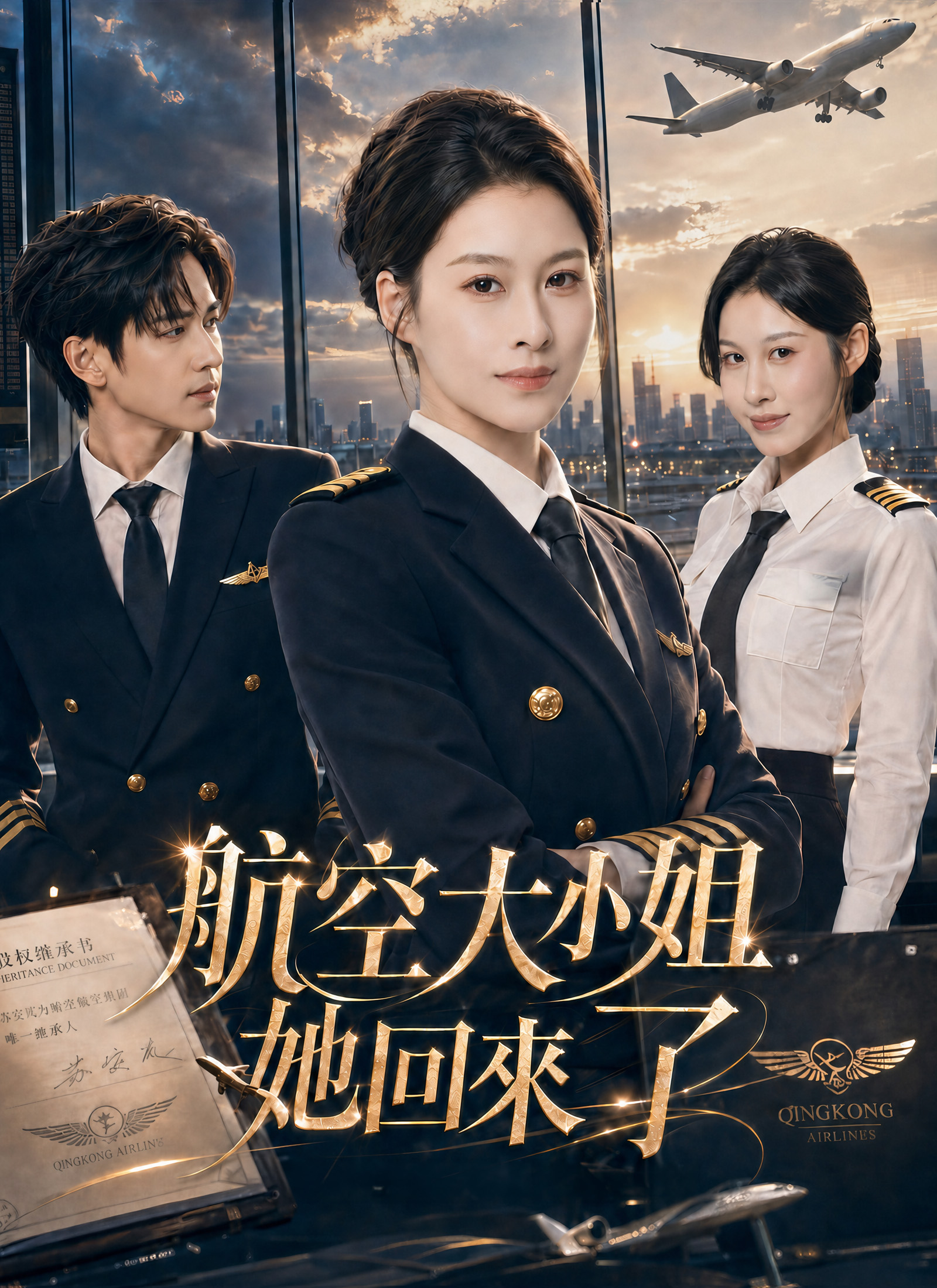 Poster 航空大小姐她回來了