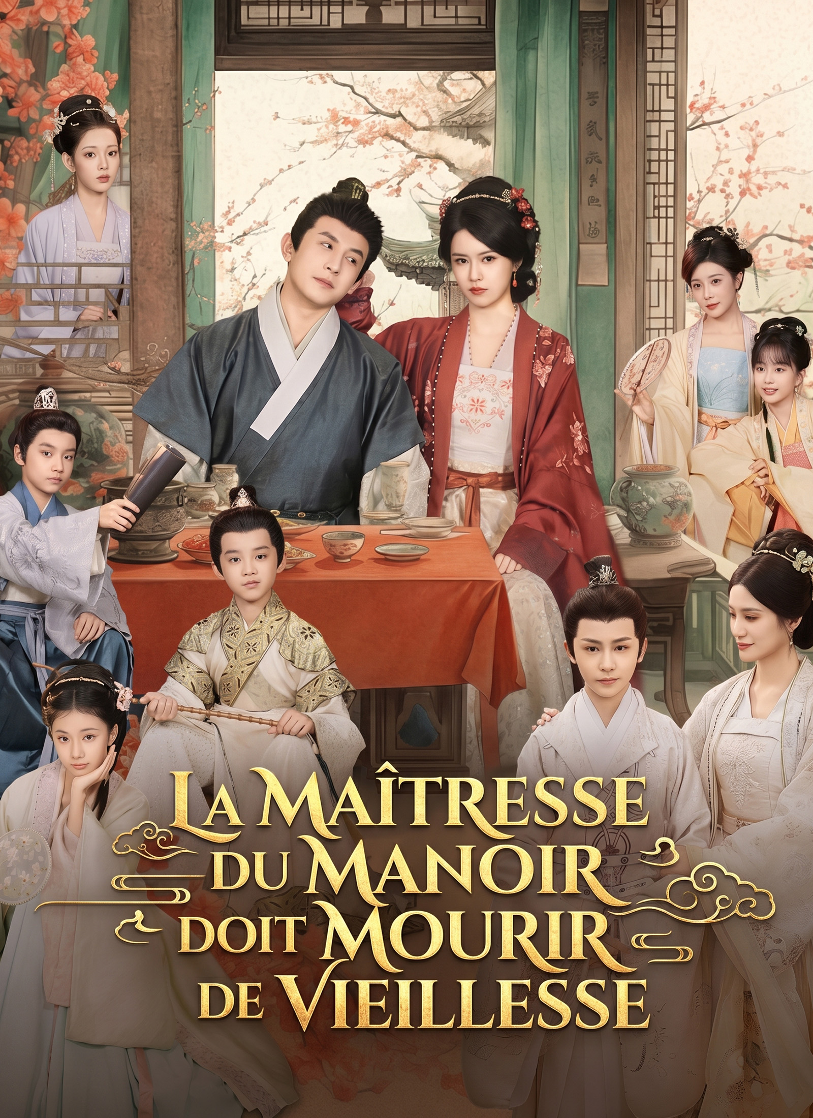 Poster La Maîtresse du Manoir Doit Mourir de Vieillesse