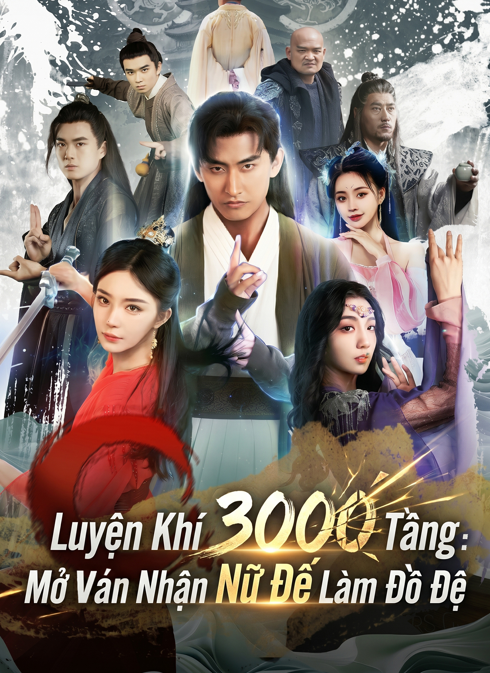Poster [Lồng tiếng]Luyện Khí 3000 Tầng: Mở Ván Nhận Nữ Đế Làm Đồ Đệ