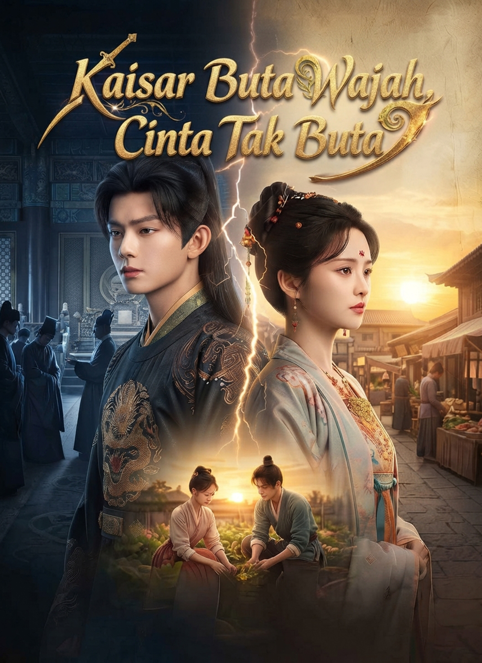 Poster Kaisar Buta Wajah, Cinta Tak Buta