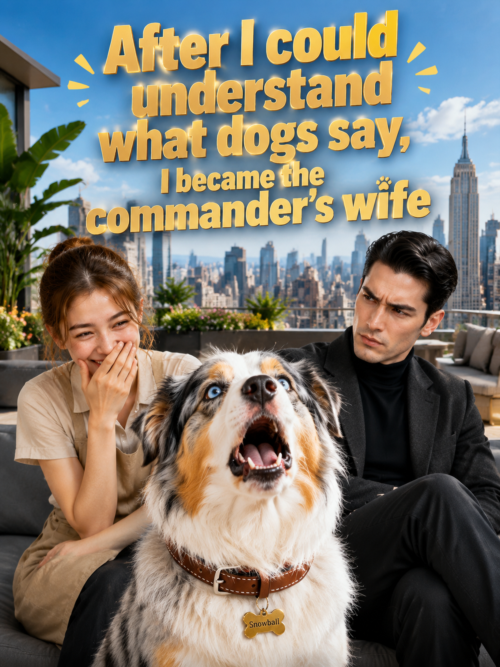 Poster After I could understand what dogs say, I became the commander's wife