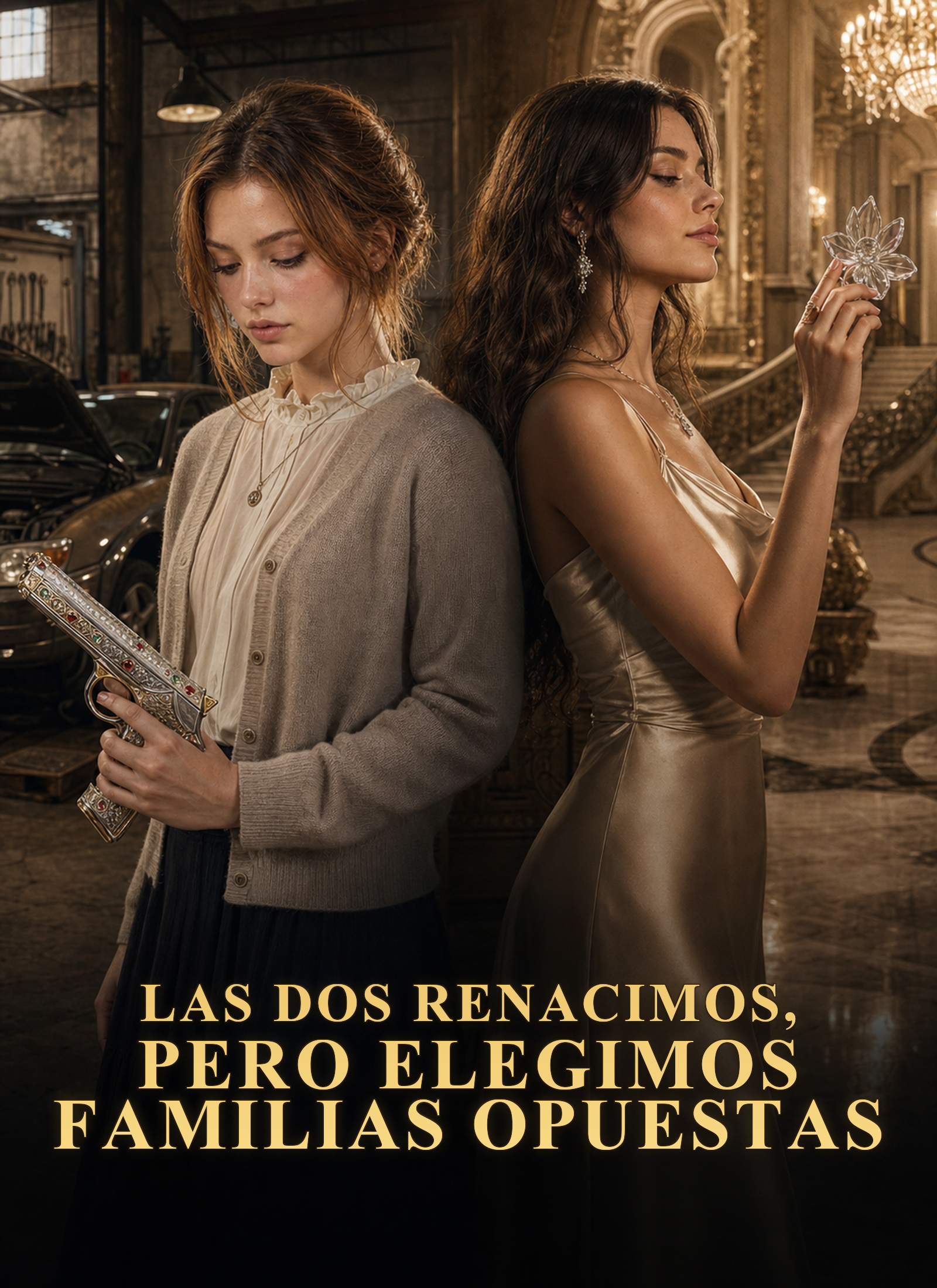 Poster Las Dos Renacimos, Pero Elegimos Familias Opuestas