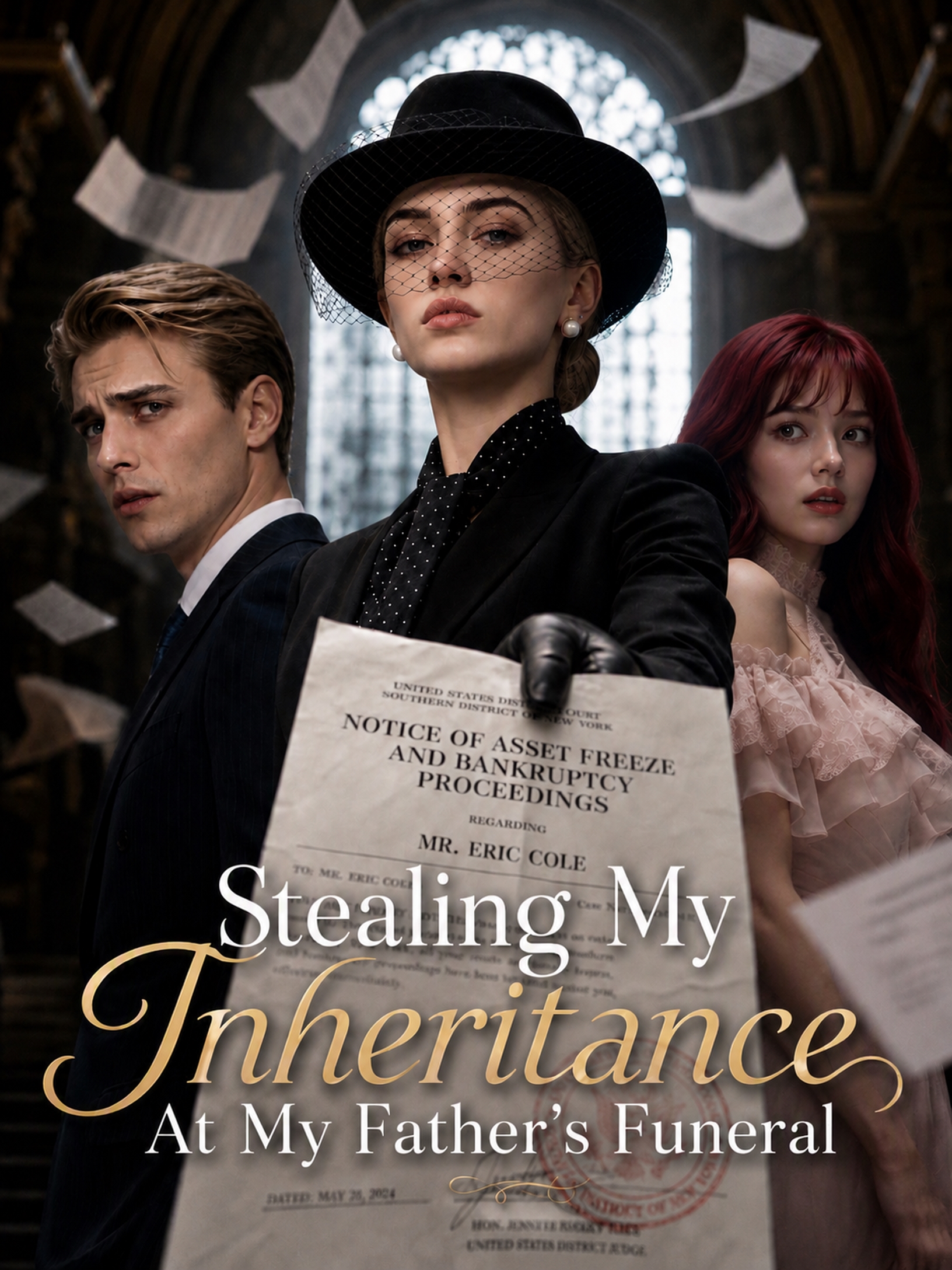 Poster Stealing My Inheritance At My Father’s Funeral