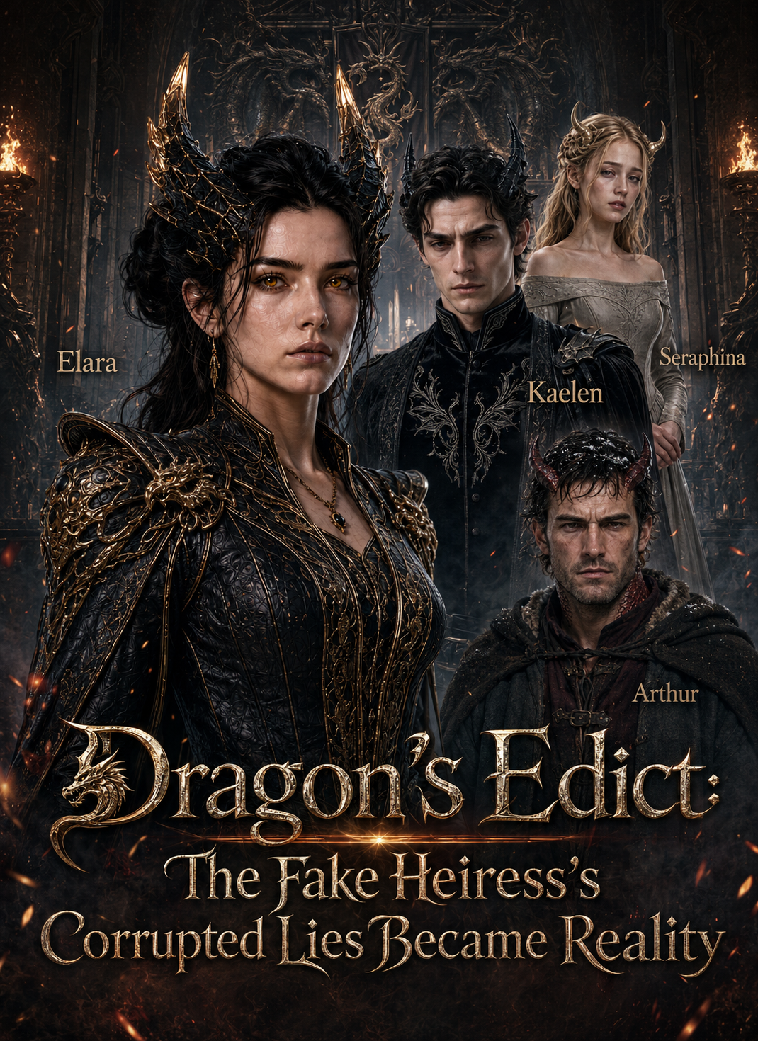 Poster Dragon's Edict: The Fake Heiress's Corrupted Lies Became Reality