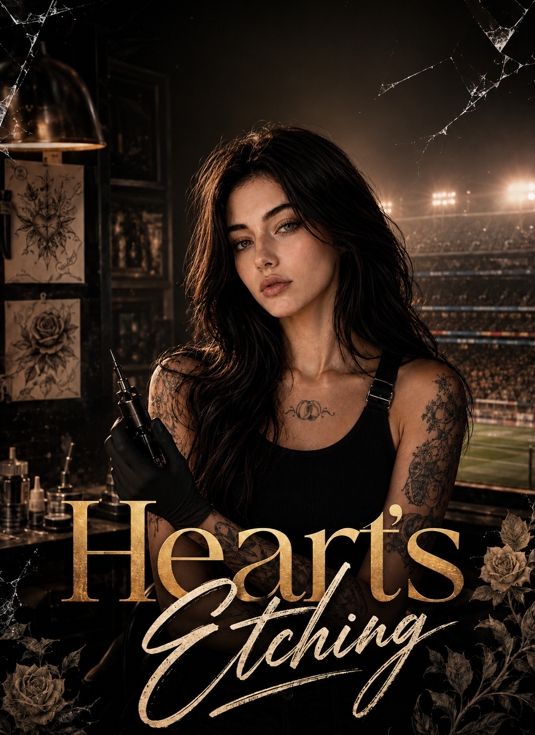 Poster Heart’s Etching