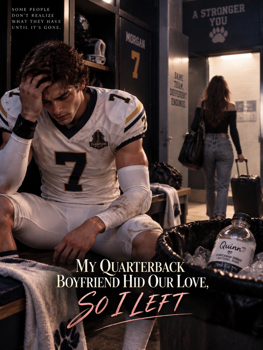 Poster My Quarterback Boyfriend Hid Our Love, So I Left