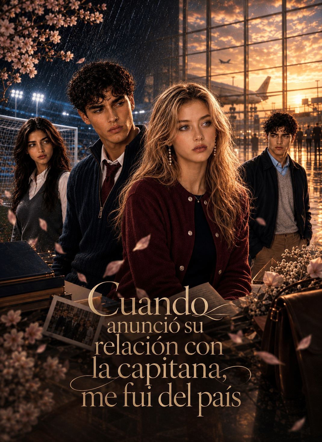 Poster Cuando anunció su relación con la capitana, me fui del país