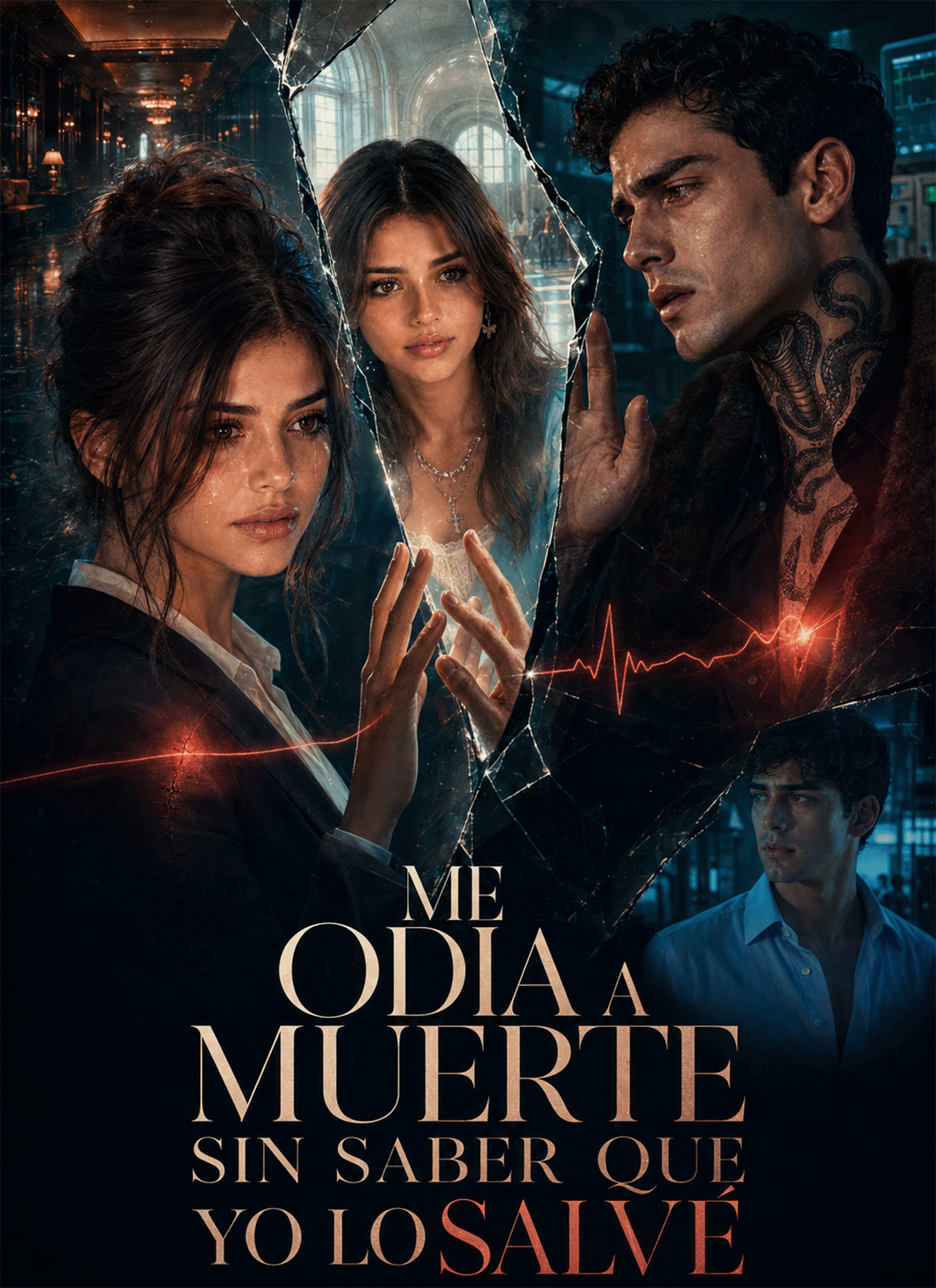 Poster Me odia a muerte, sin saber que yo lo salvé
