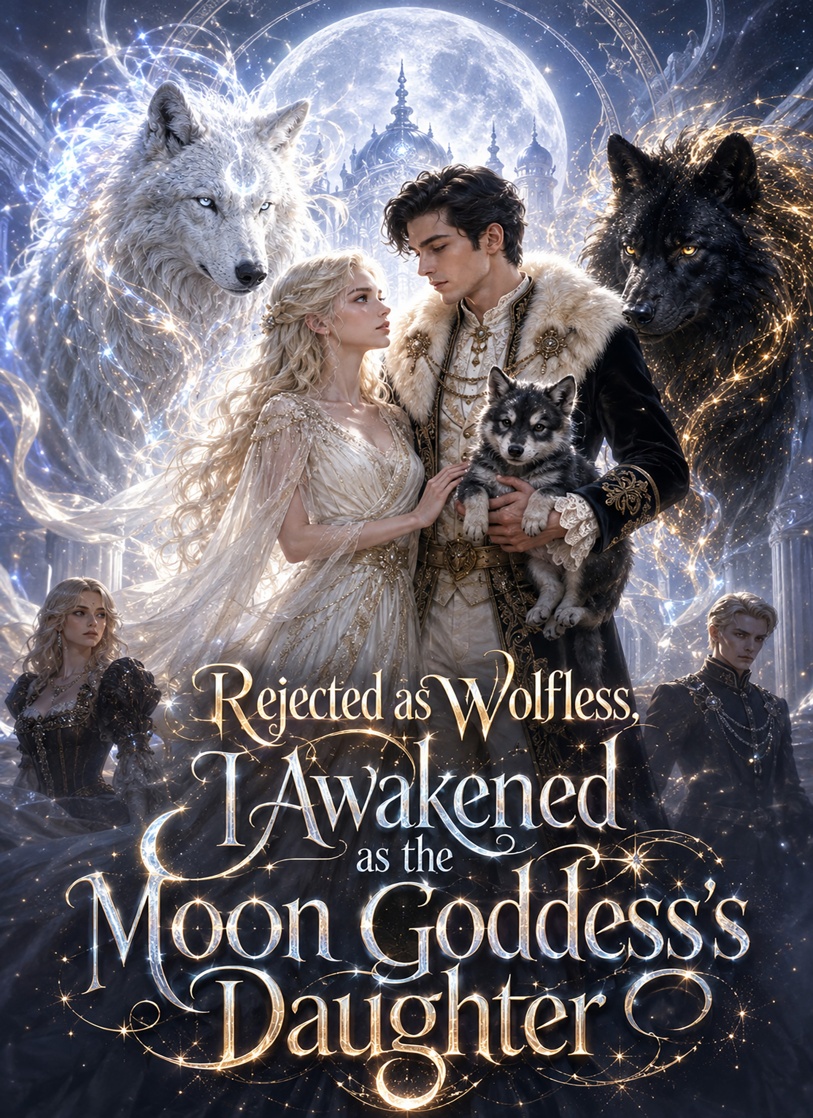 Poster Rejected as Wolfless, I Awakened as the Moon Goddess’s Daughter