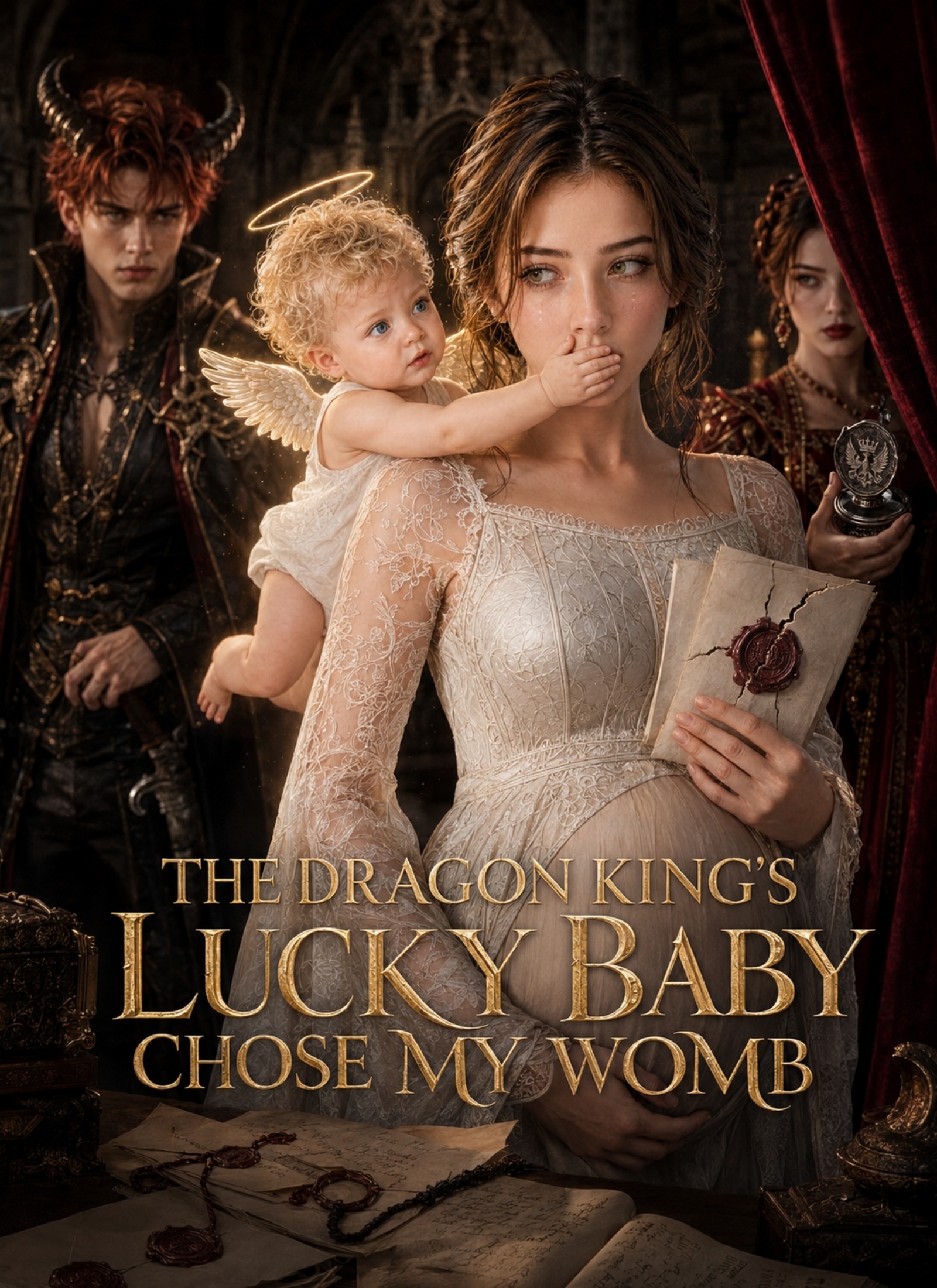 Poster The Dragon King’s Lucky Baby Chose My Womb
