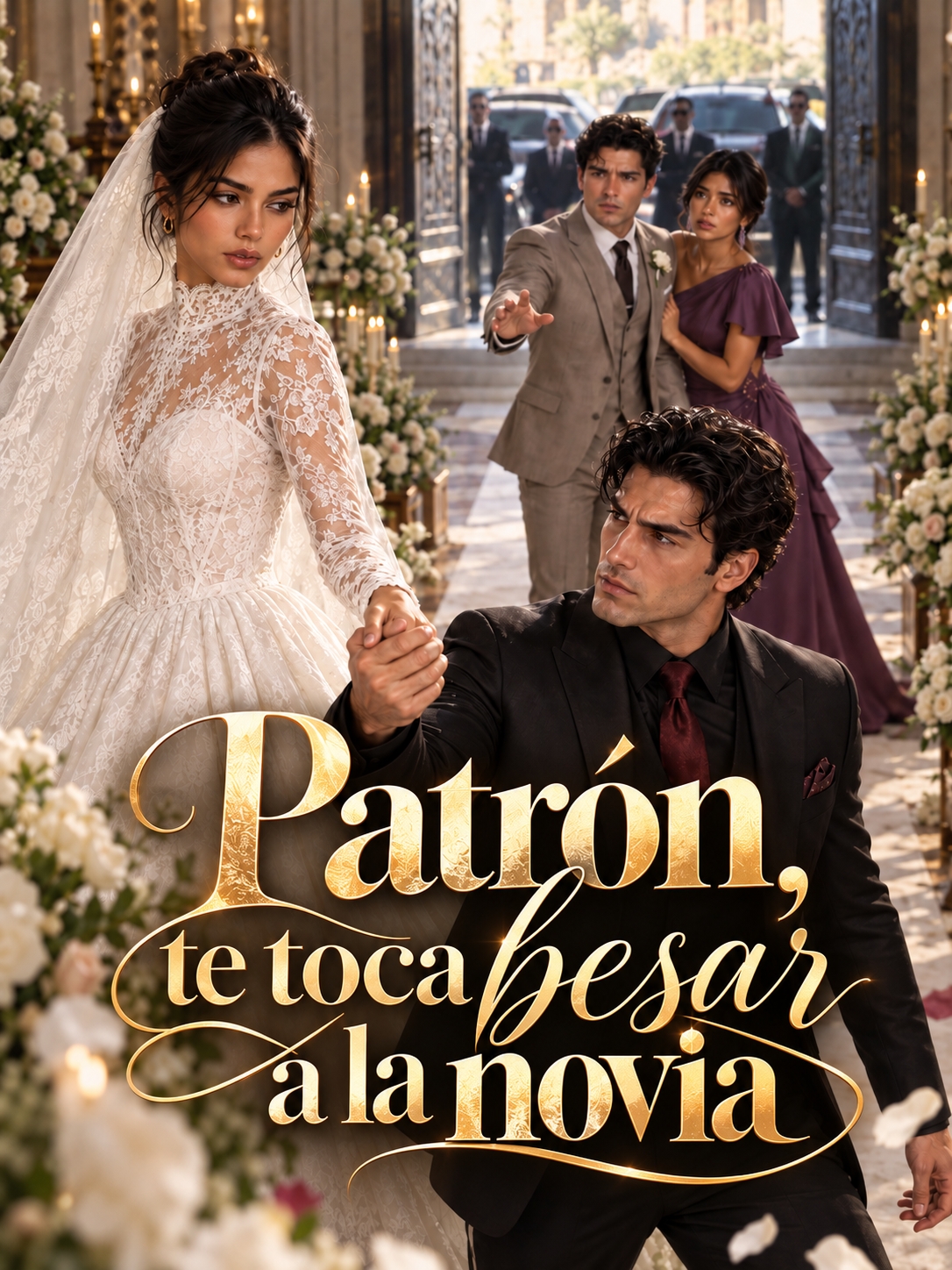Poster Patrón, te toca besar a la novia