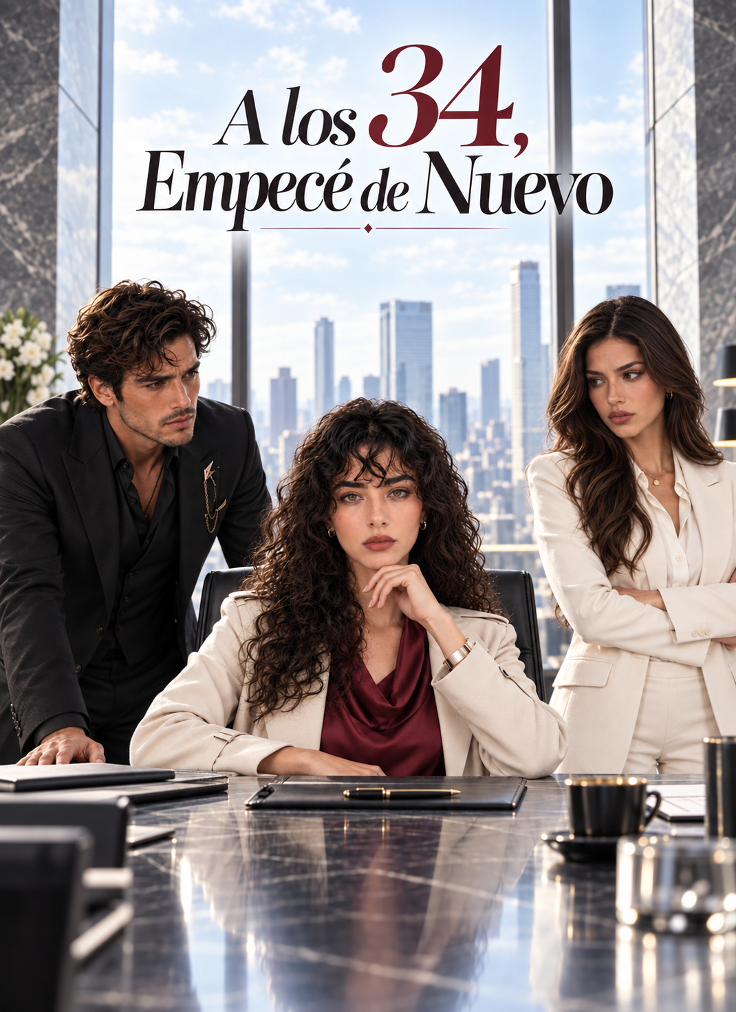 Poster A los 34, Empecé de Nuevo