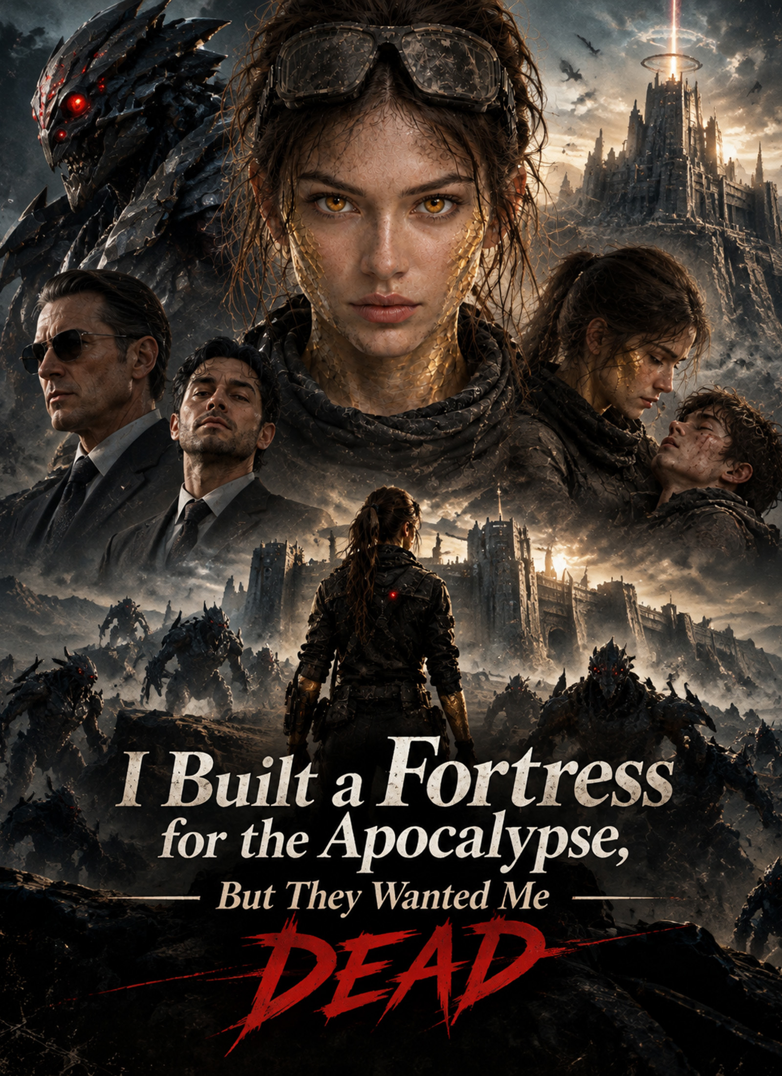 Poster I Built a Fortress for the Apocalypse, But They Wanted Me Dead