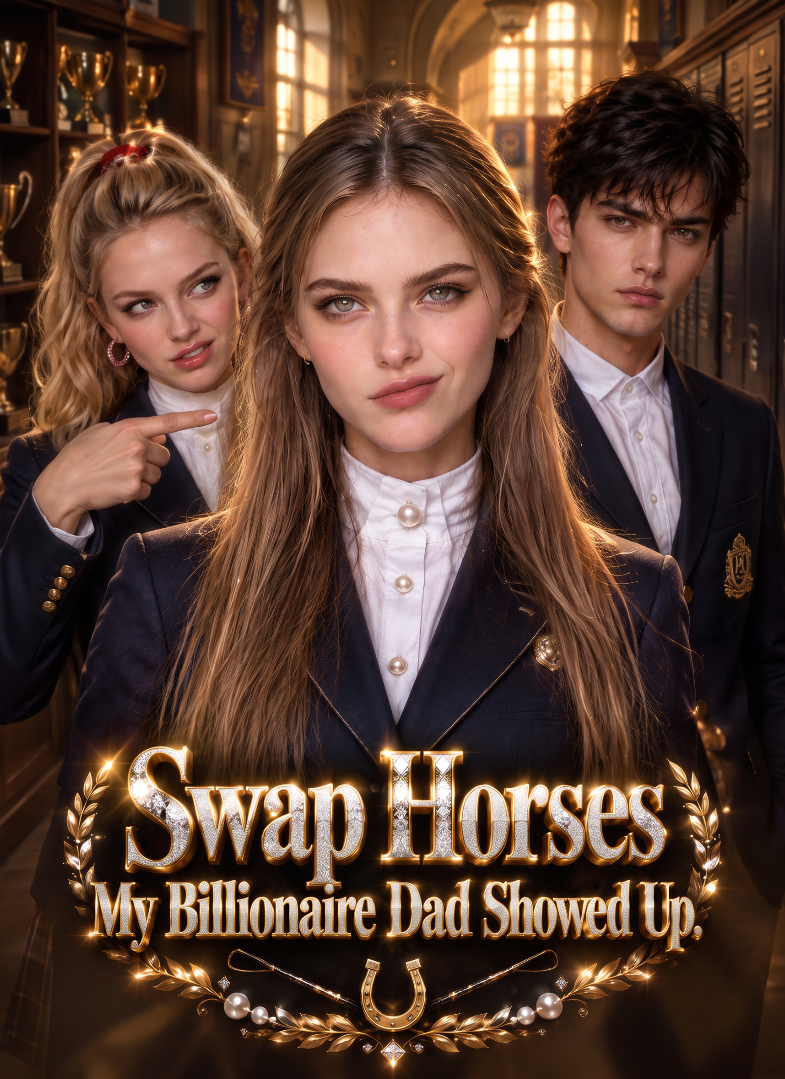 Poster Swap Horses？My Billionaire Dad Showed Up