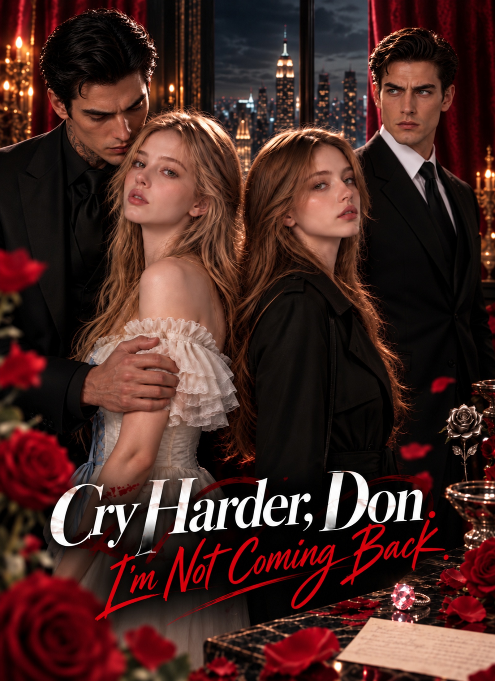 Poster Cry Harder, Don. I'm Not Coming Back.