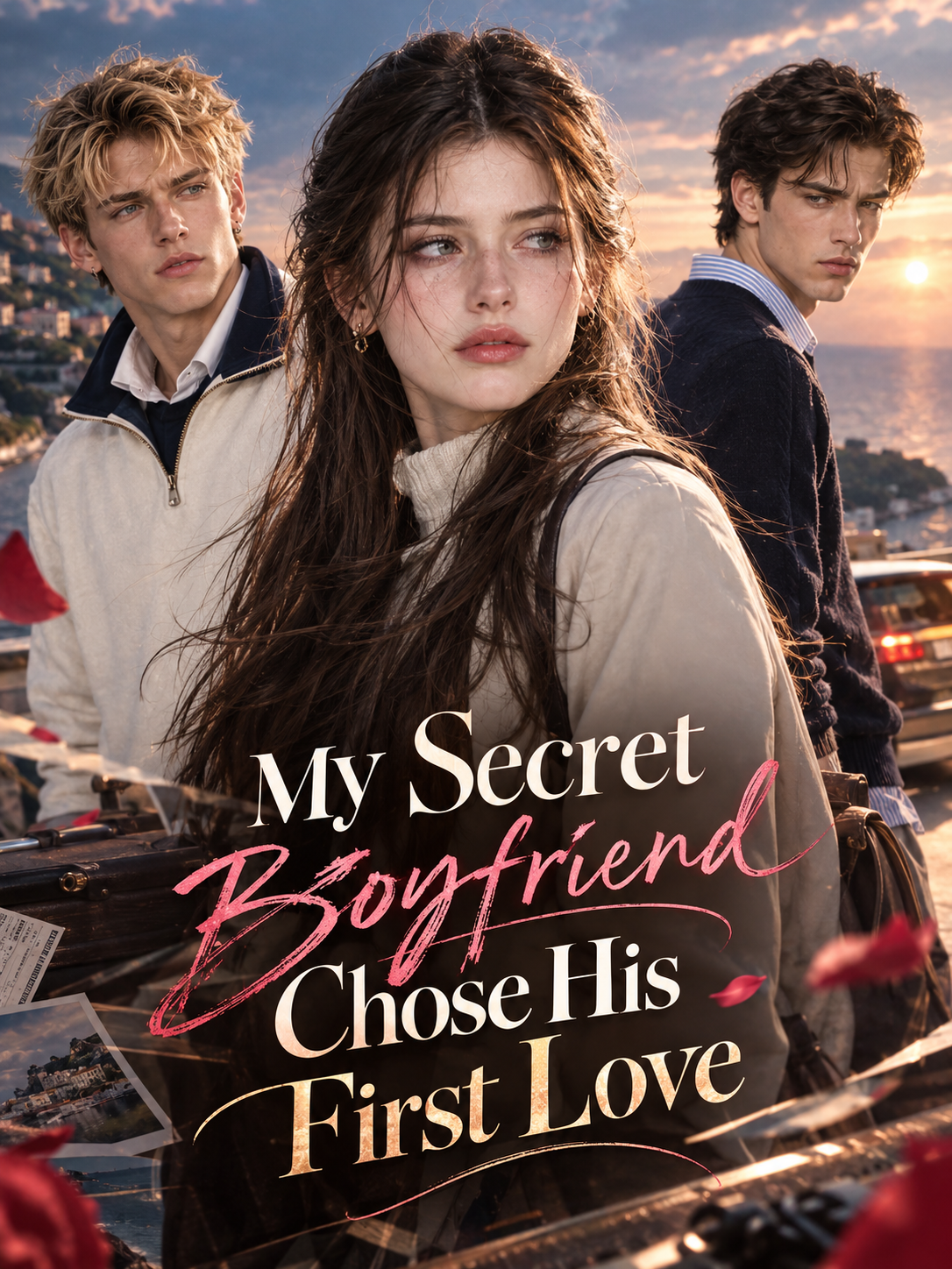 Poster My Secret Boyfriend Chose His First Love