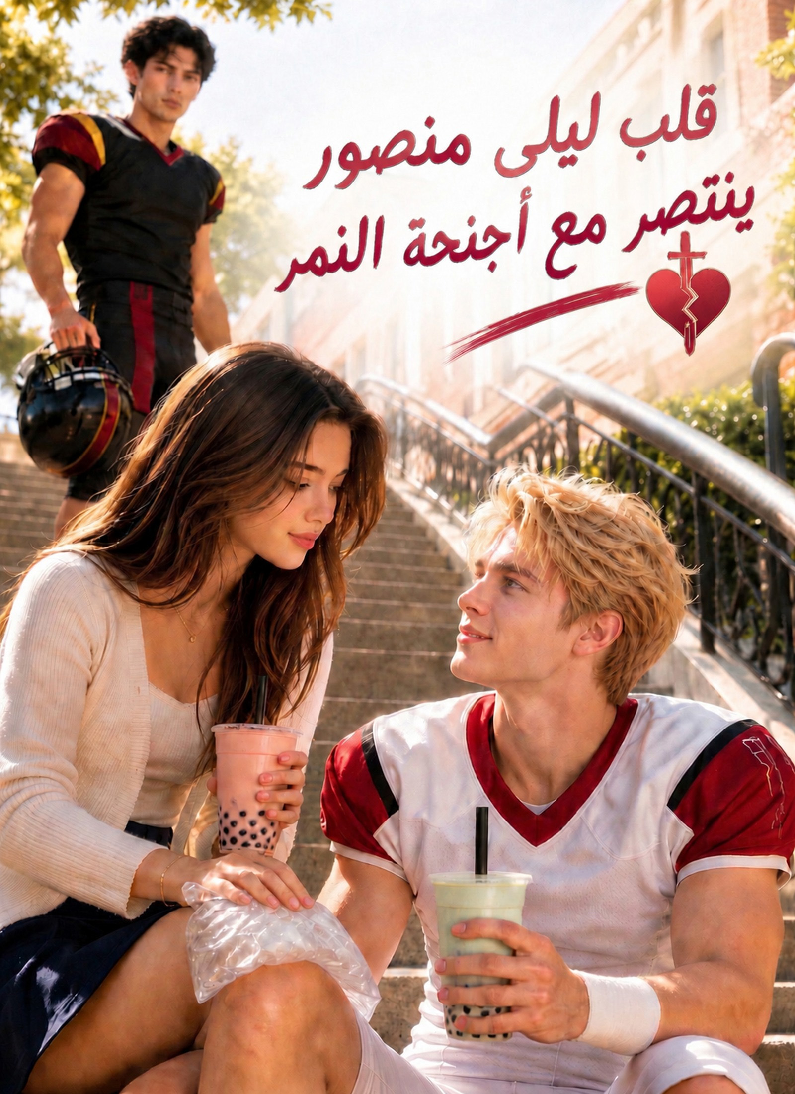 Poster قلب ليلى منصور ينتصر مع أجنحة النمر