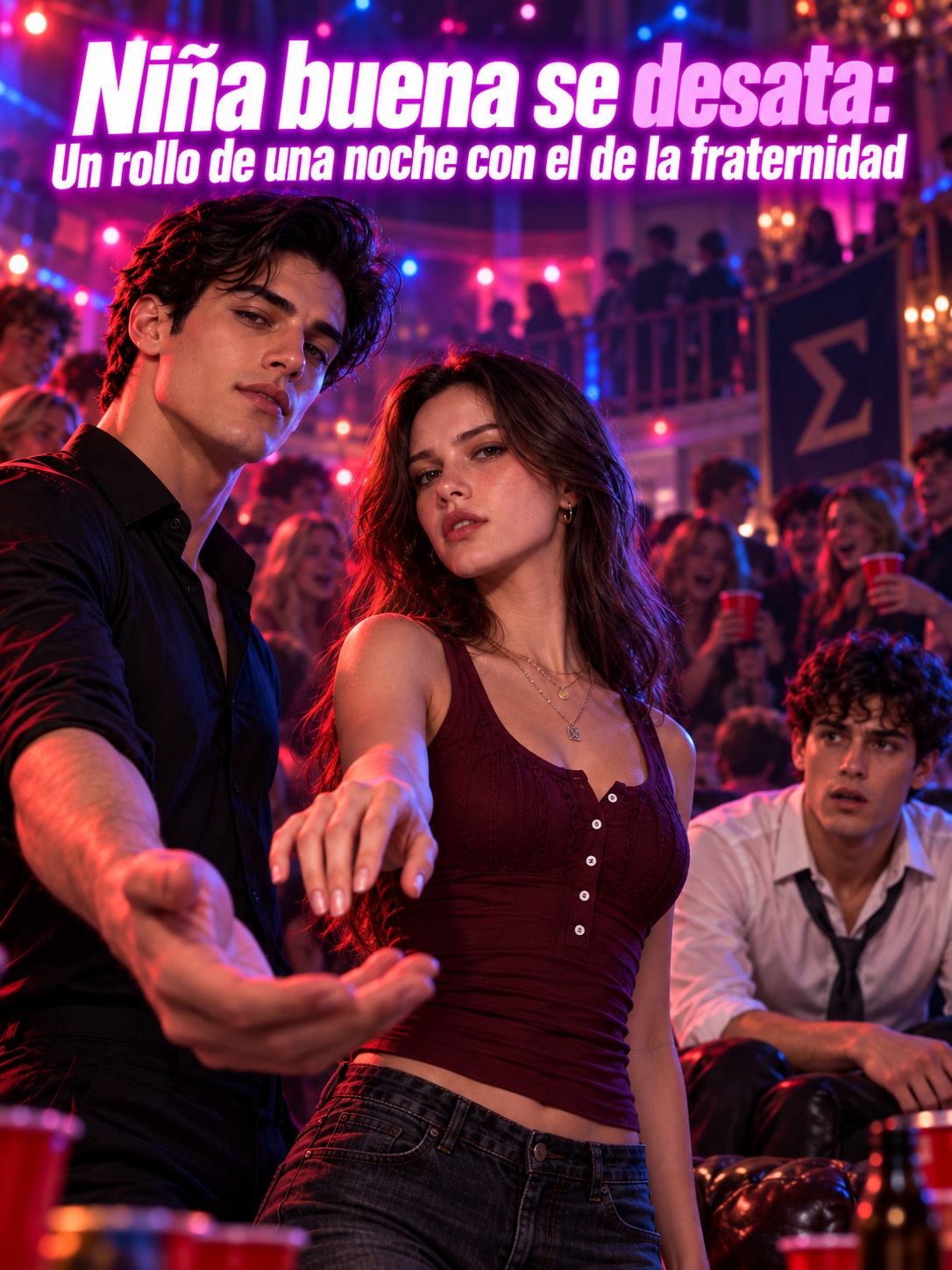 Poster Niña buena se desata: Un rollo de una noche con el de la fraternidad
