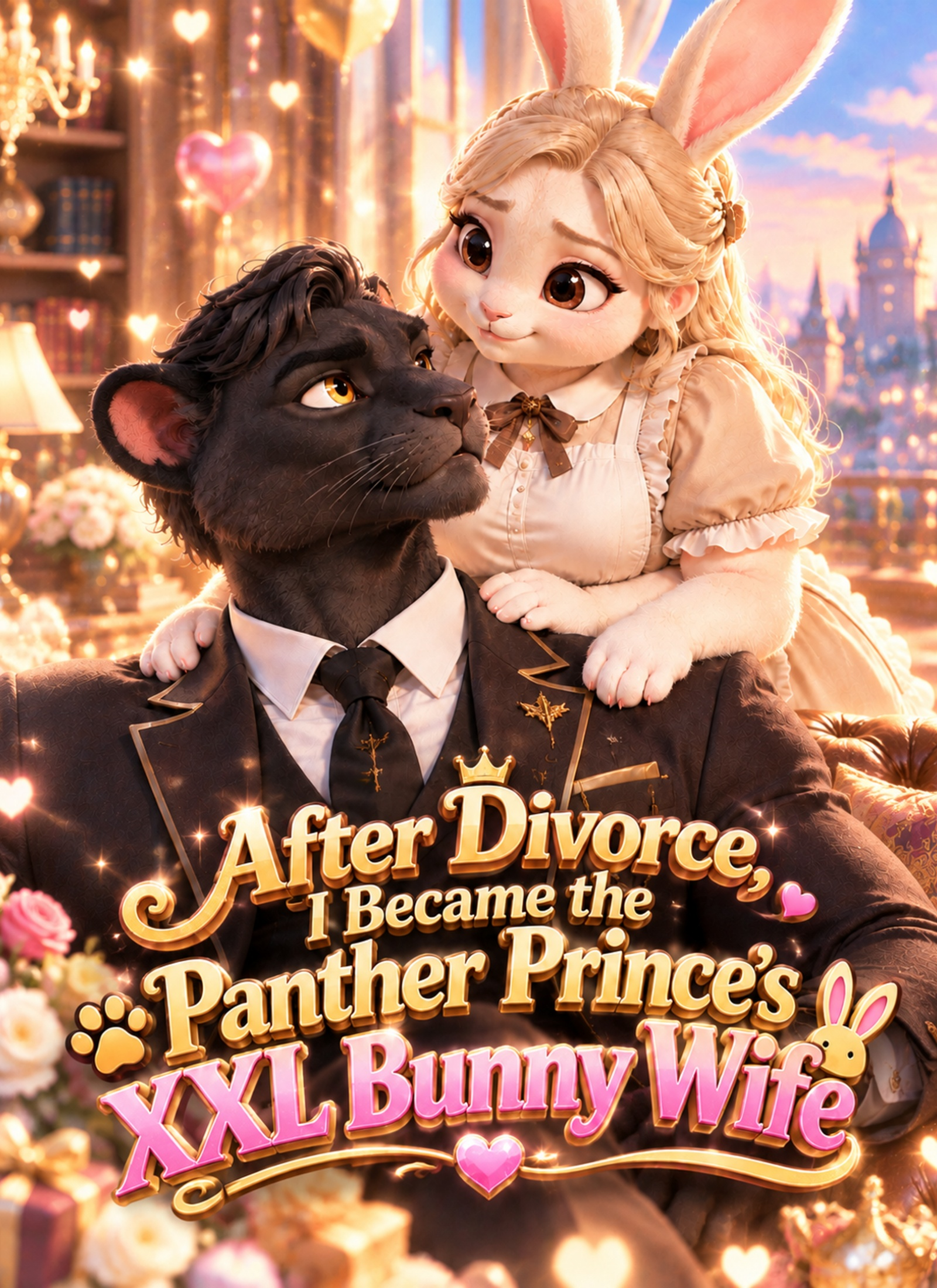 After Divorce, I Became the Panther Prince's XXL Bunny Wife