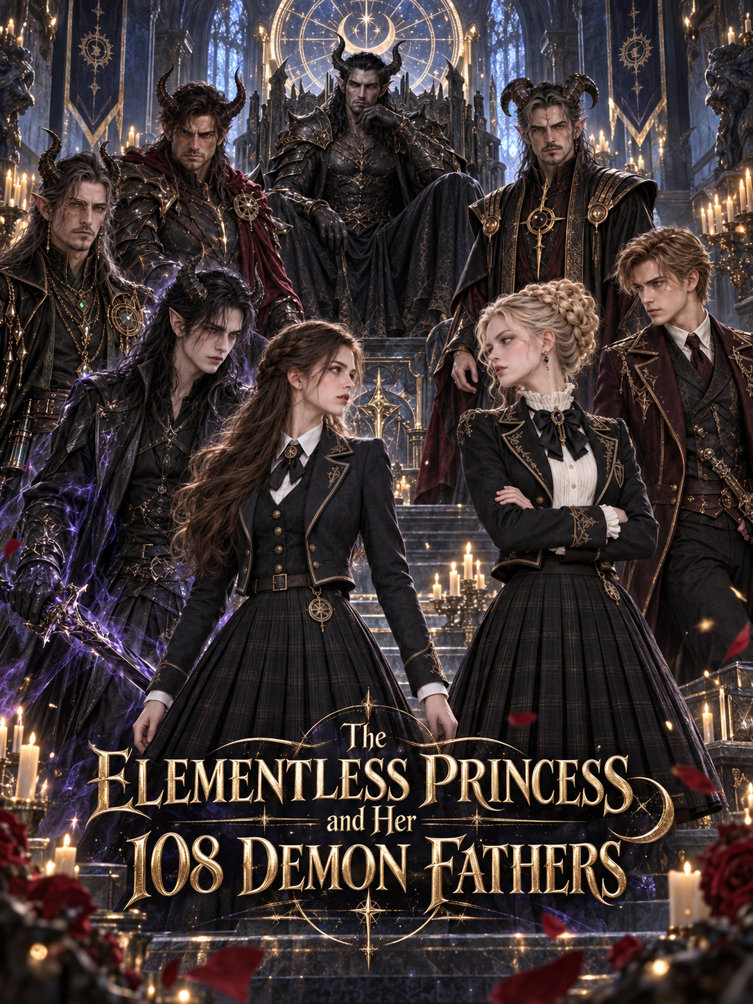 The Elementless Princess and Her 108 Demon Fathers