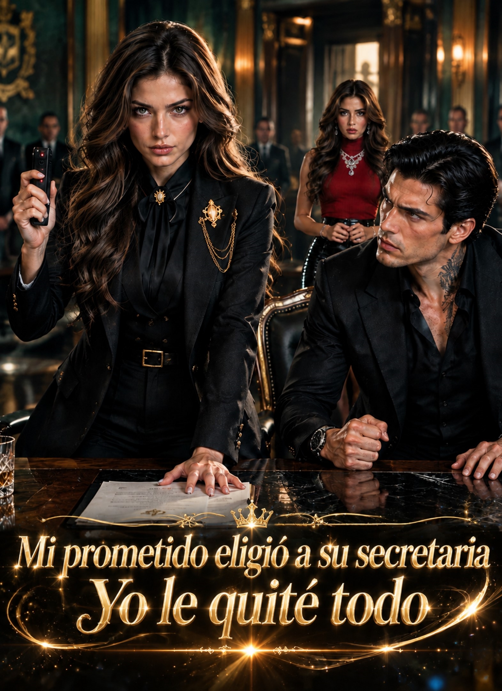 Poster Mi prometido eligió a su secretaria. Yo le quité todo