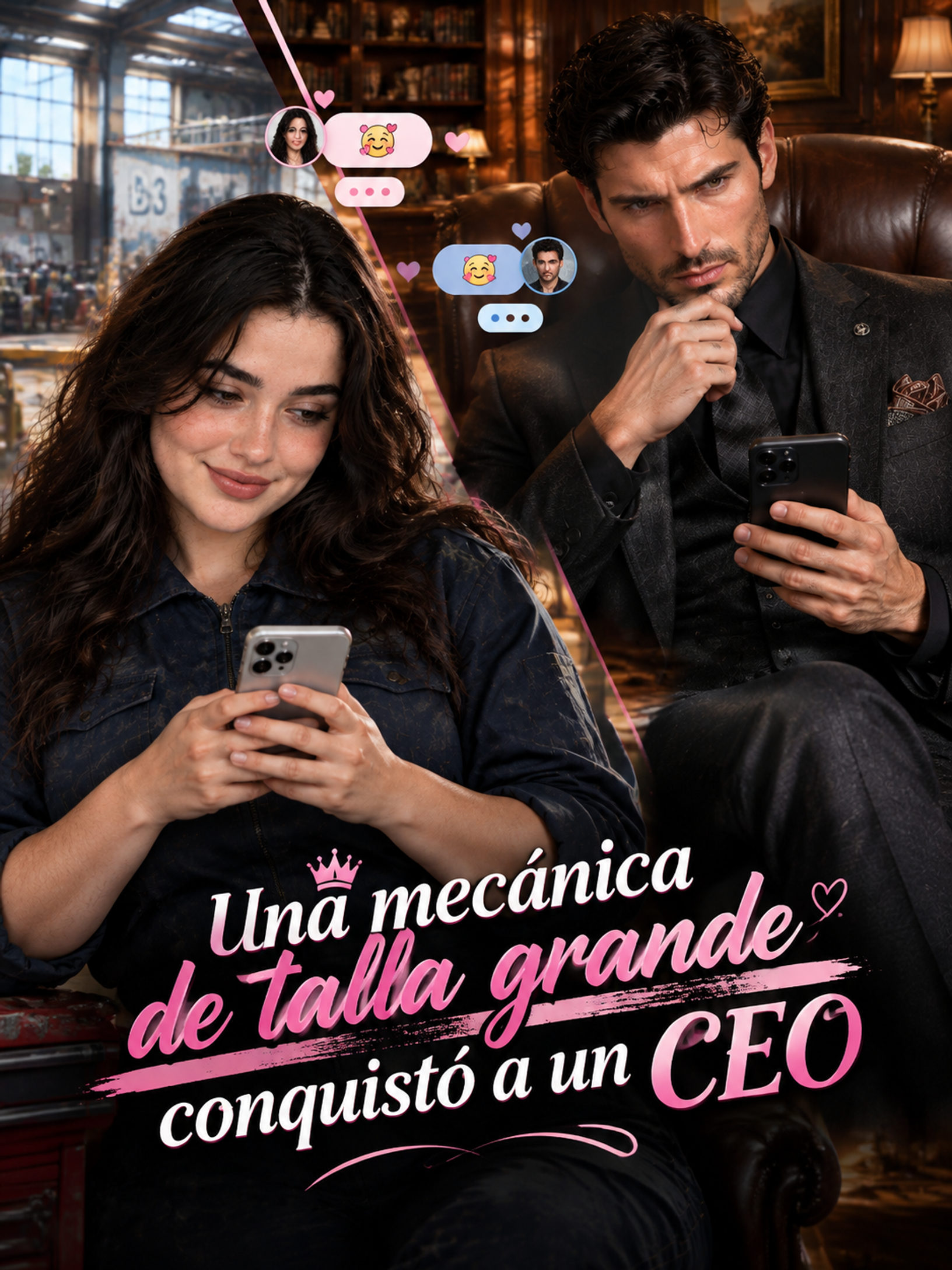 Poster Una mecánica de talla grande conquistó a un CEO