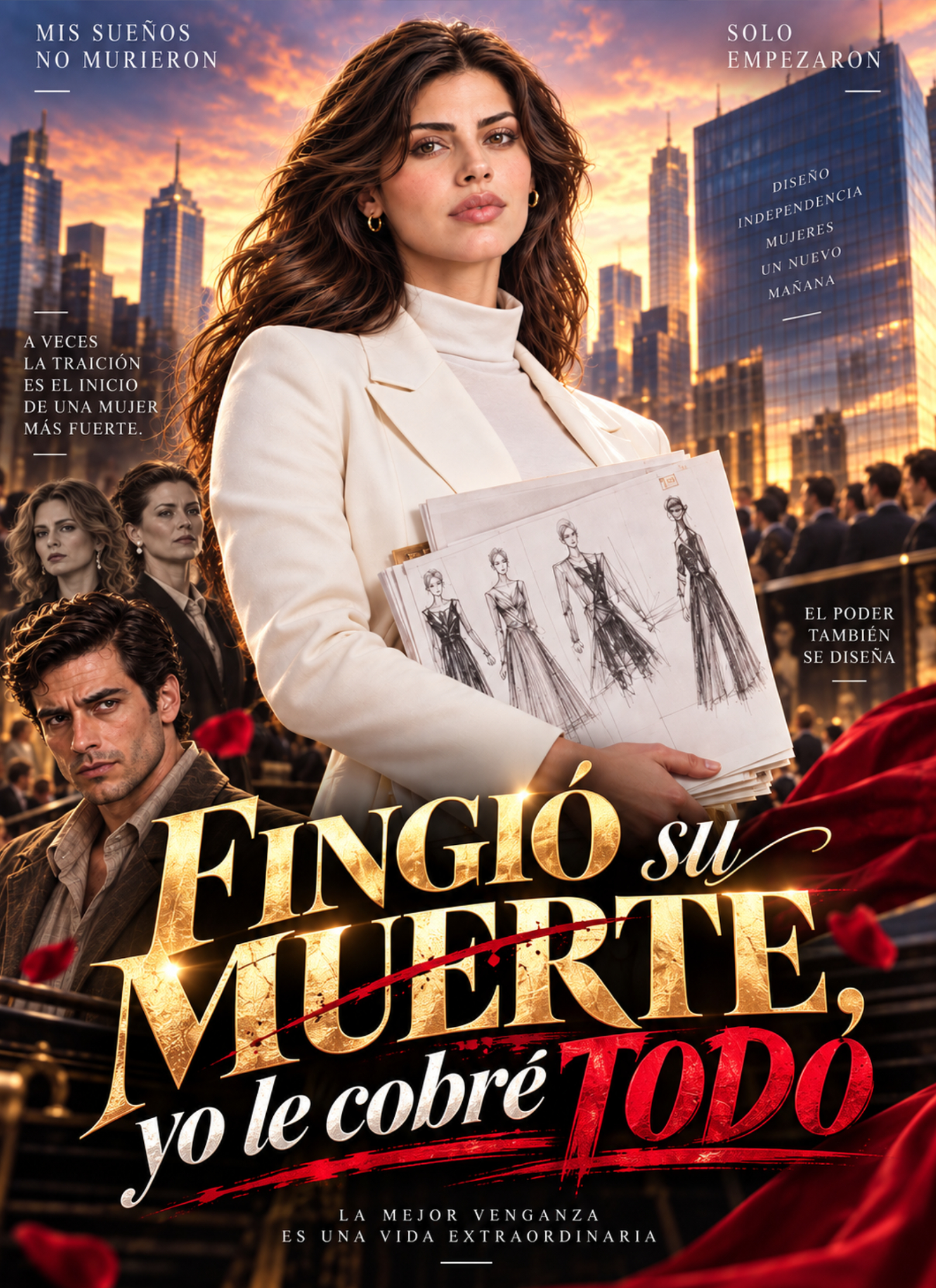 Poster Fingió su muerte, yo le cobré todo