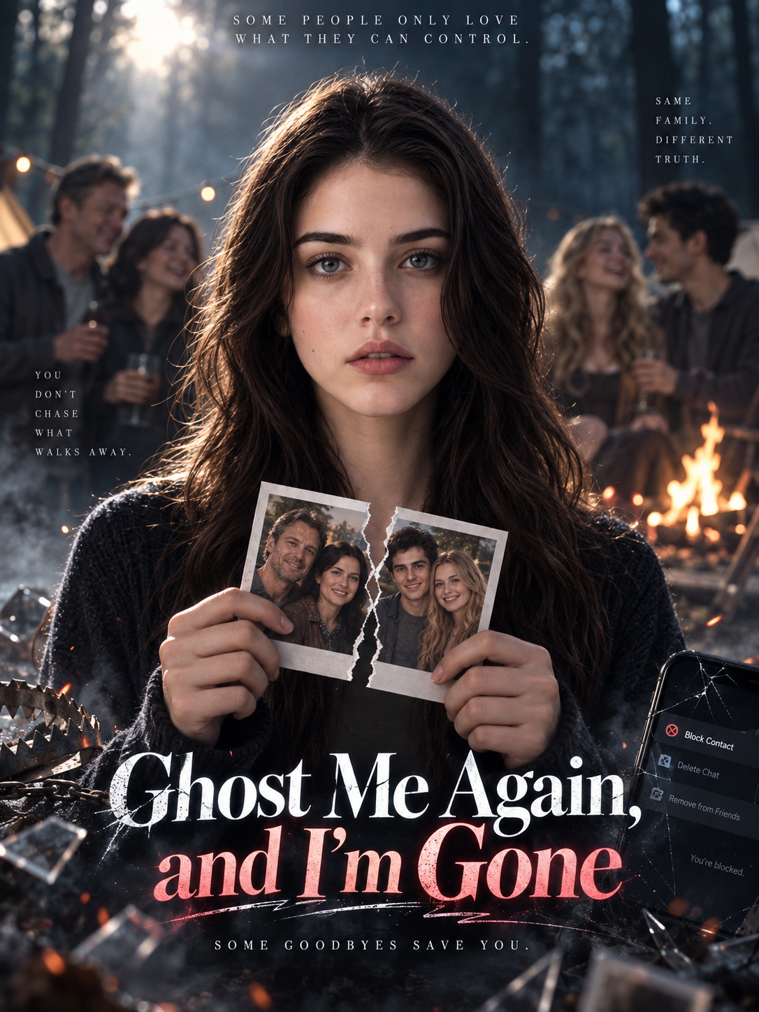 Poster Ghost Me Again, and I’m Gone