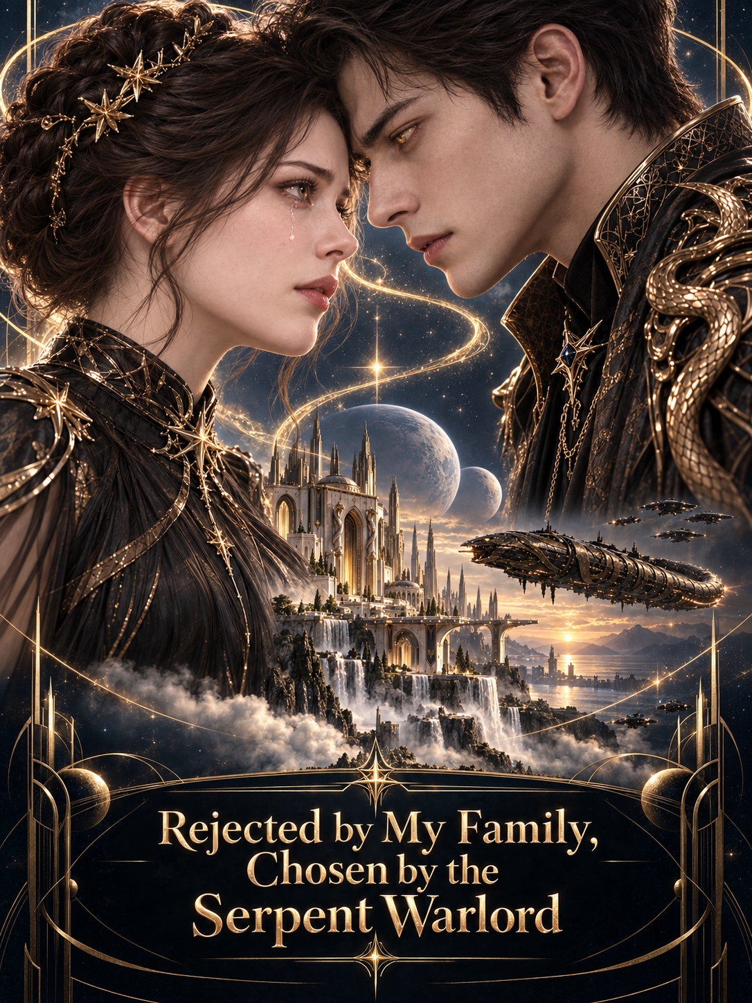 Poster Rejected by My Family, Chosen by the Serpent Warlord