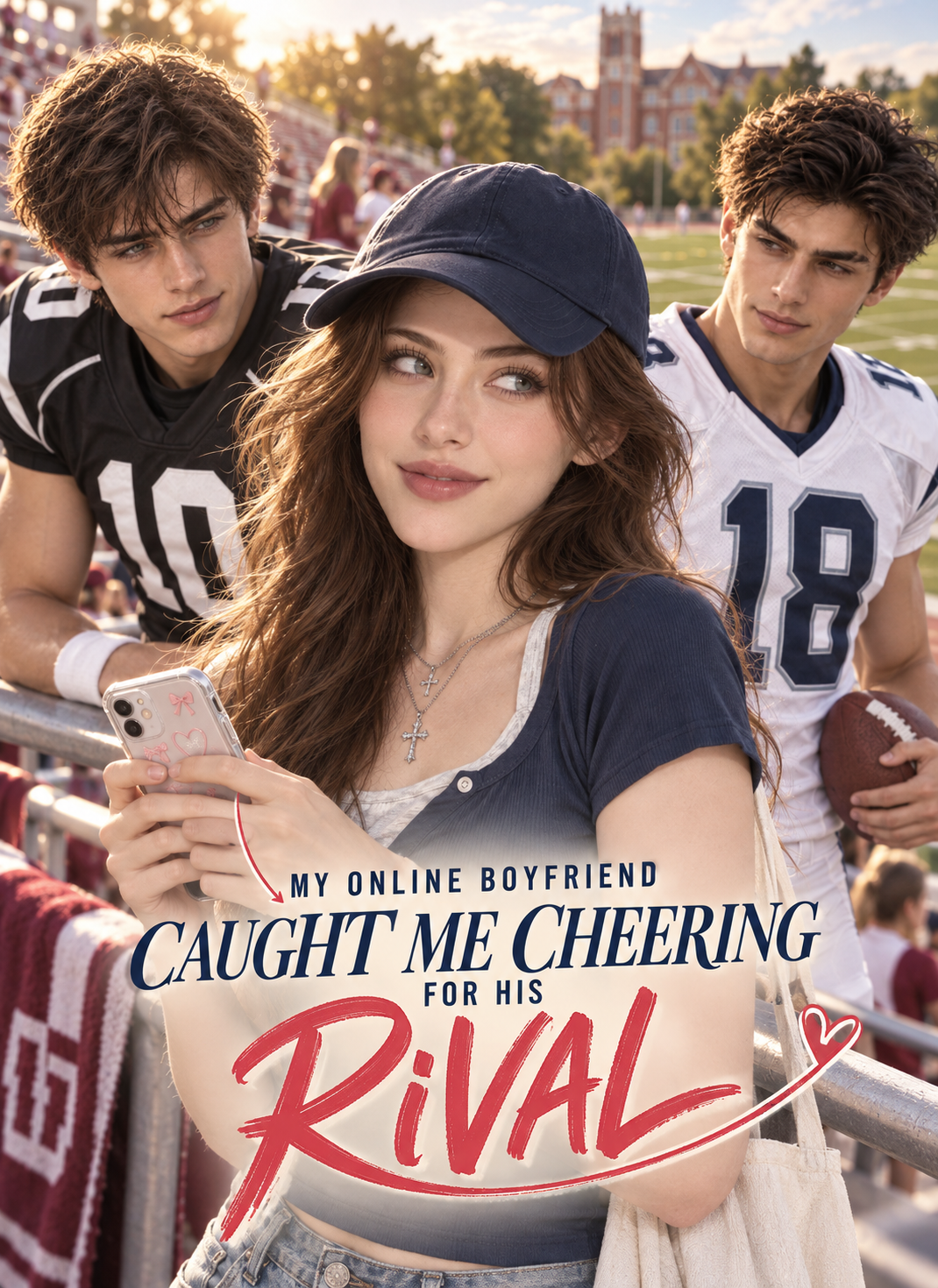 Poster My Online Boyfriend Caught Me Cheering for His Rival