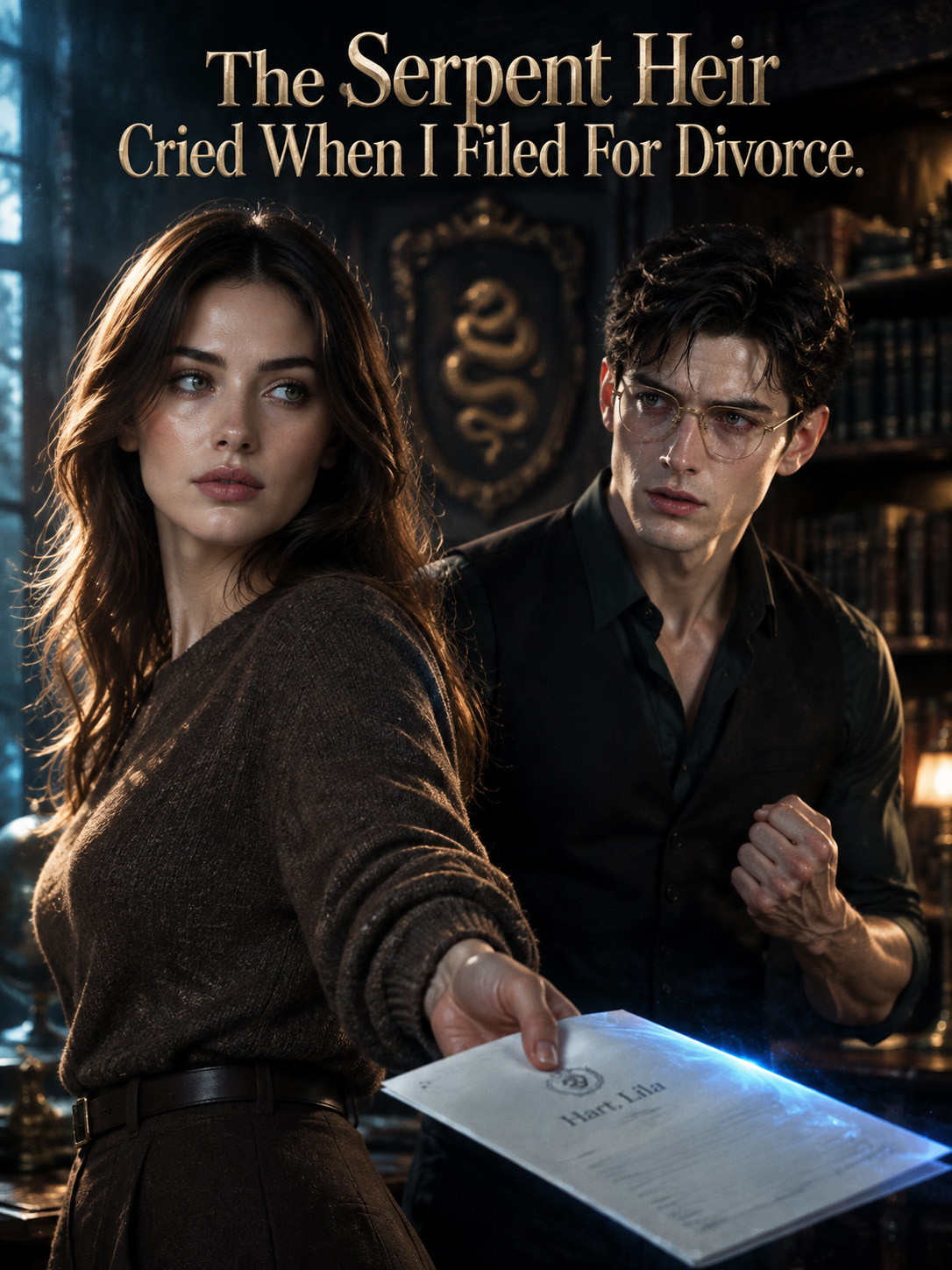Poster The Serpent Heir Cried When I Filed For Divorce.