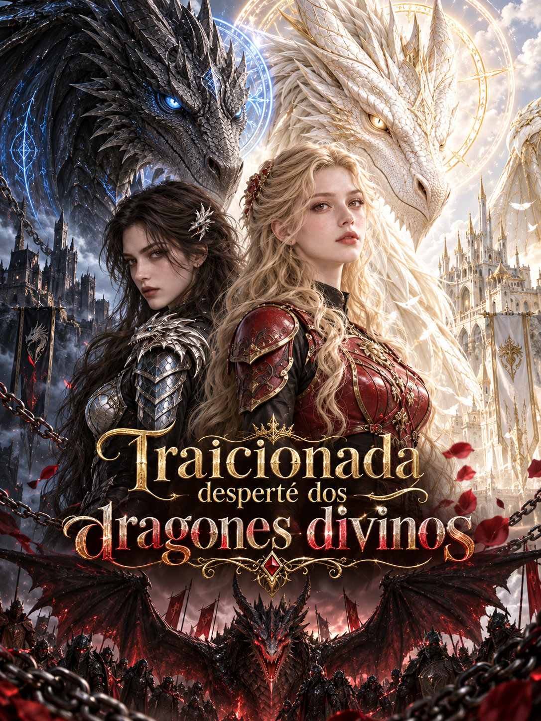 Traicionada desperté dos dragones divinos