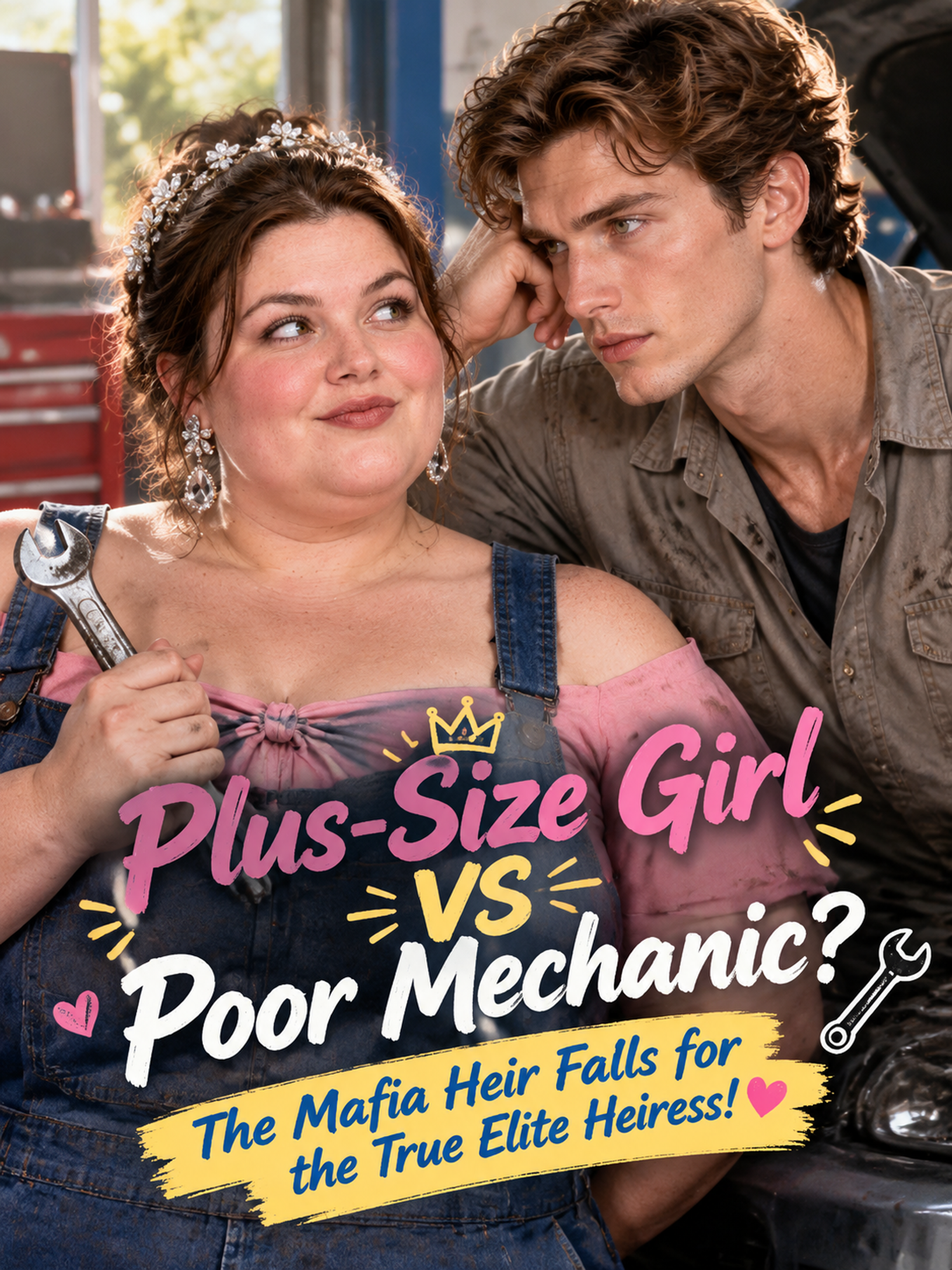 Poster Plus‑Size Girl VS Poor Mechanic The Mafia Heir Falls for the True Elite Heiress!