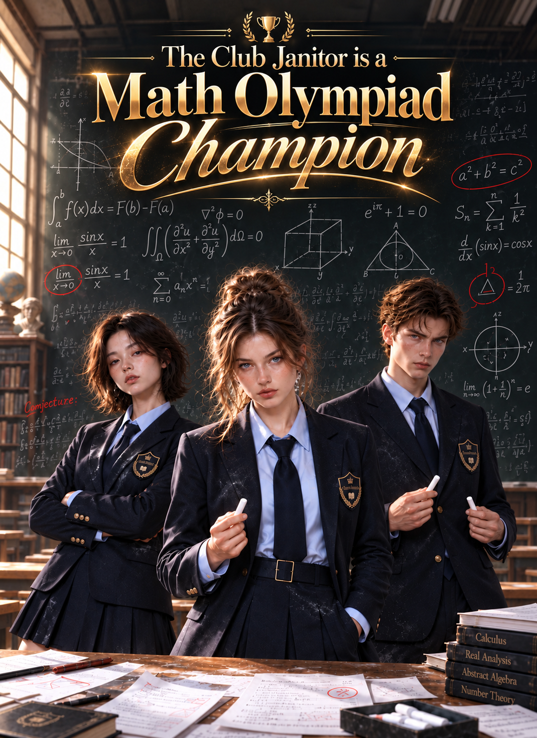 Poster The Club Janitor is a Math Olympiad Champion
