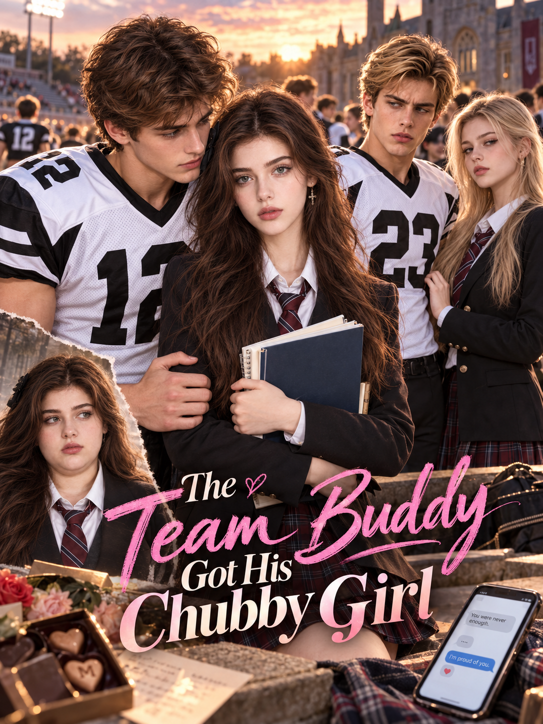 The Team Buddy Got His Chubby Girl