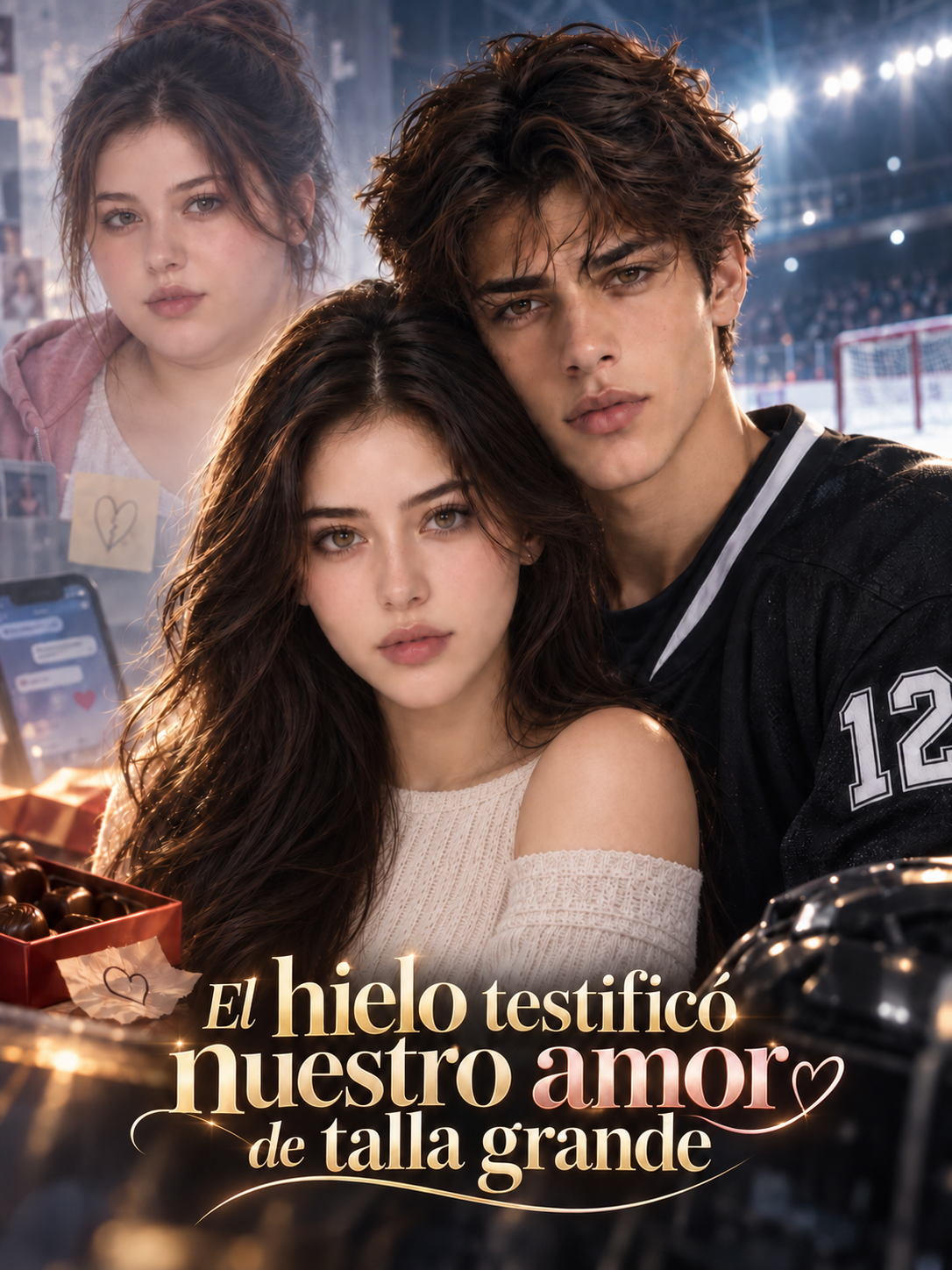 Poster El hielo testificó nuestro amor de talla grande