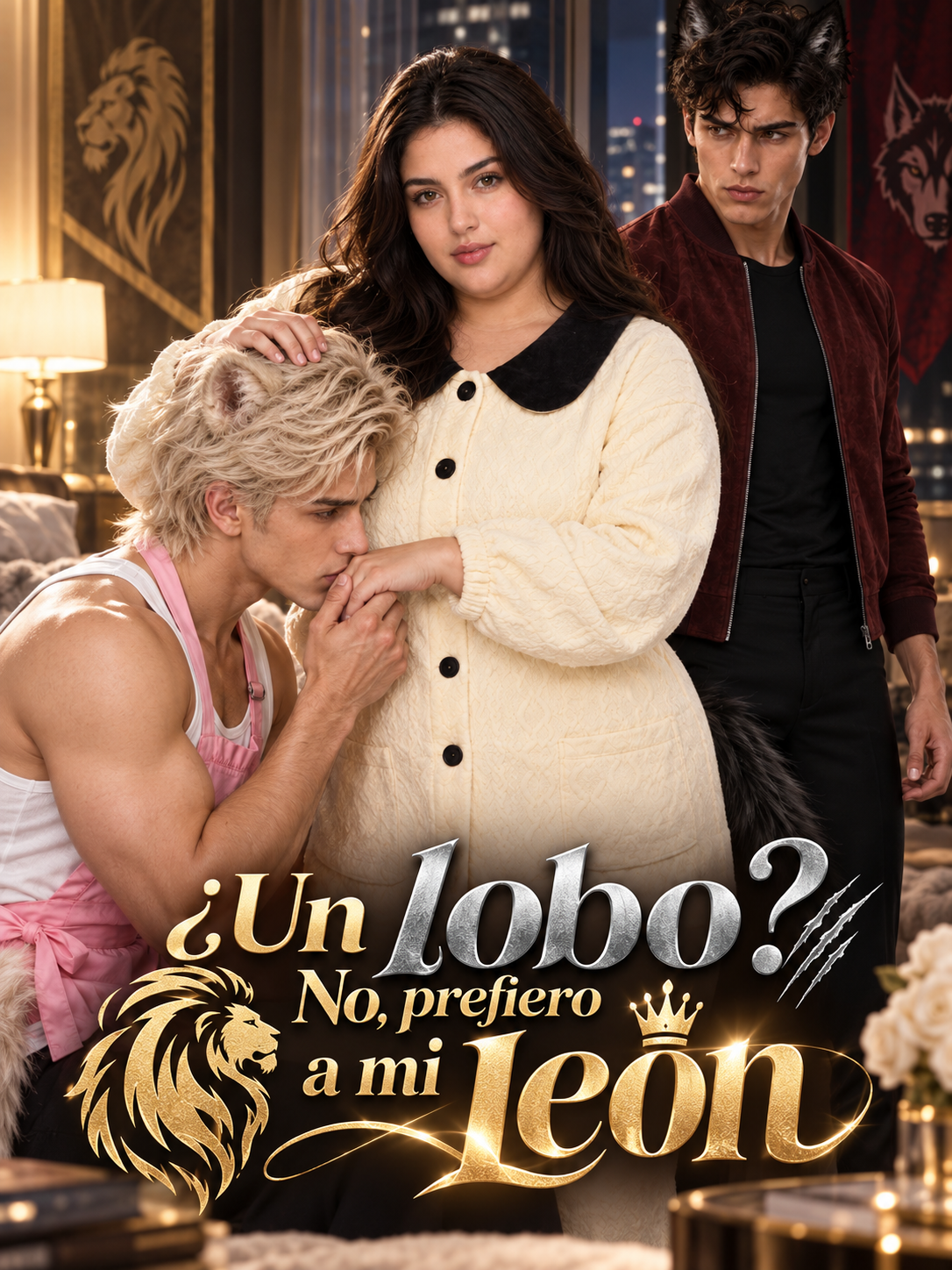 Poster ¿Un lobo? No, prefiero a mi león