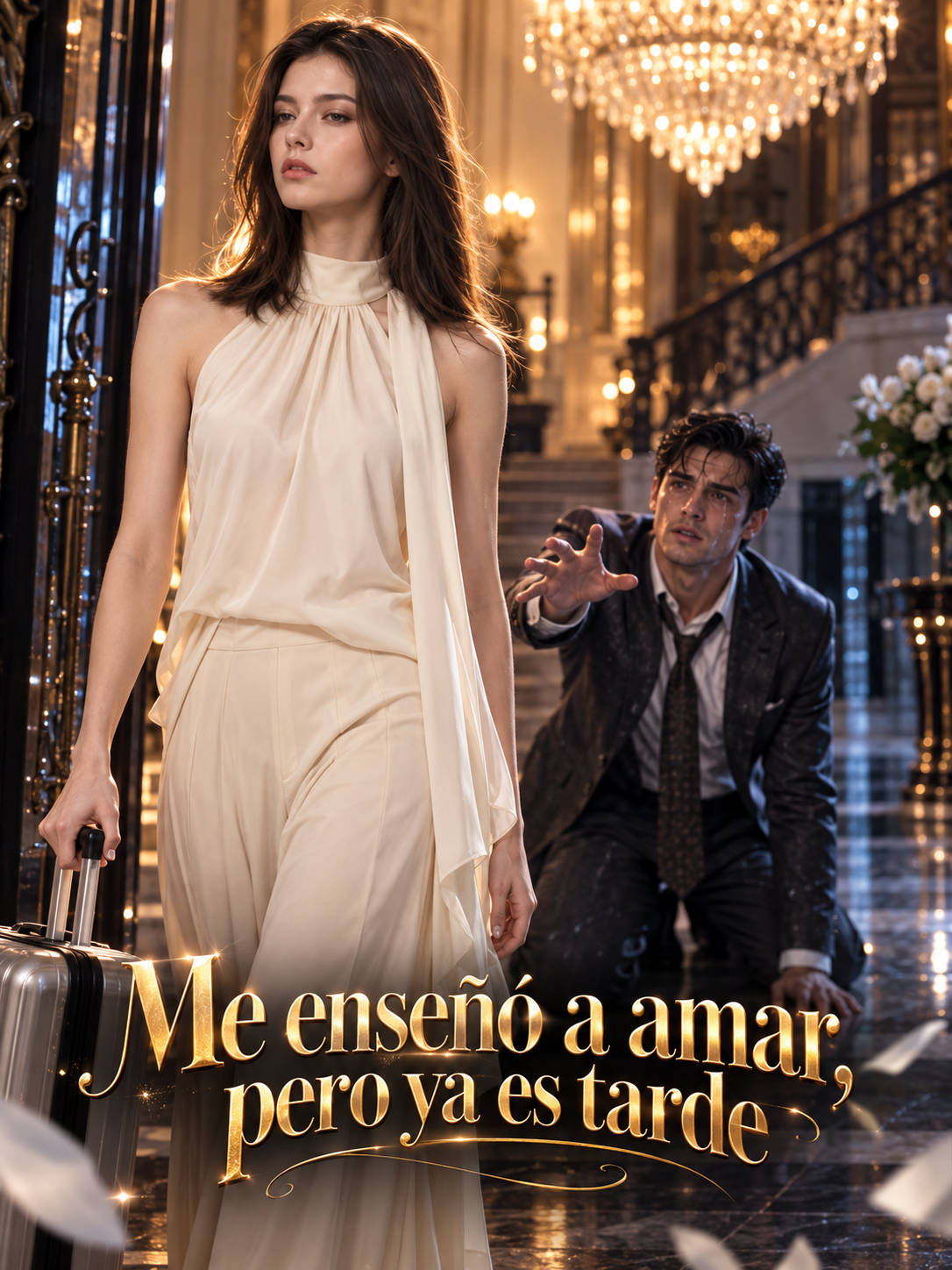 Poster Me enseñó a amar, pero ya es tarde